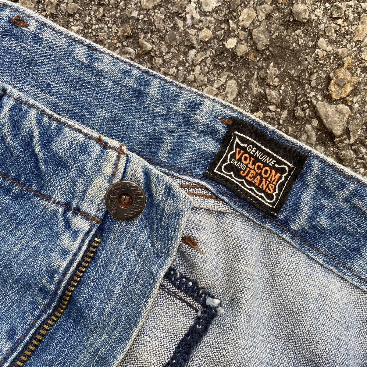 Volcom Curv Leg Baggy Volcom Stone Boardwear Skateboard Denim Jeans Size US 33 - 4 Thumbnail