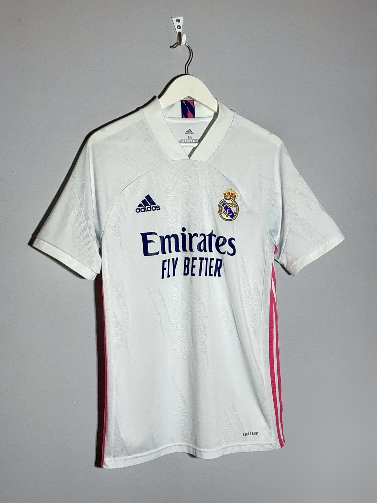 Adidas Real Madrid Adidas 2020/21 Home Y2k Football Shirt Size US M / EU 48-50 / 2 - 2 Thumbnail