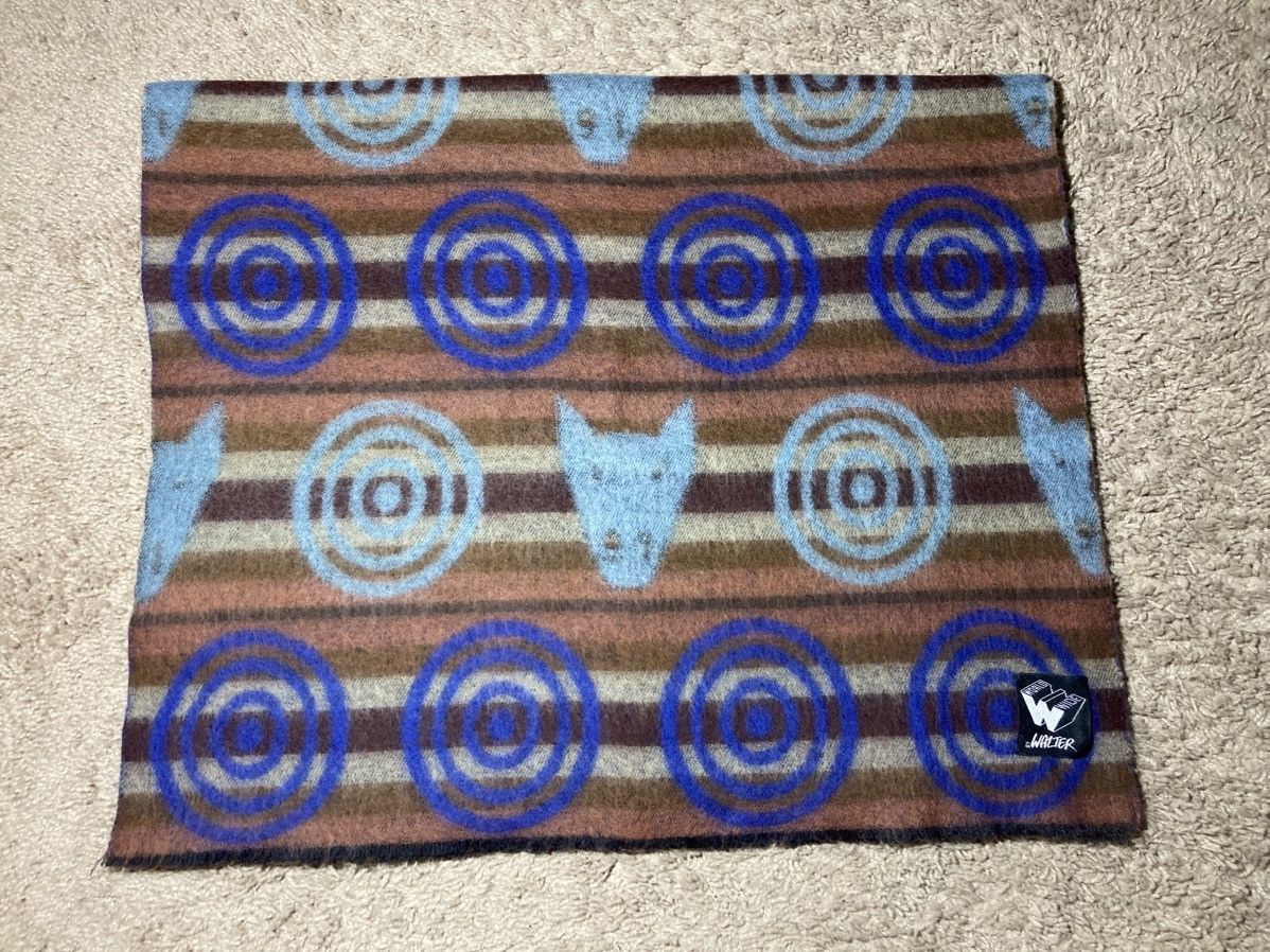 Walter Van Beirendonck 80s Walter Van Beirendonck Sado Target Worldwide Scarf 90s Size ONE SIZE - 1 Thumbnail