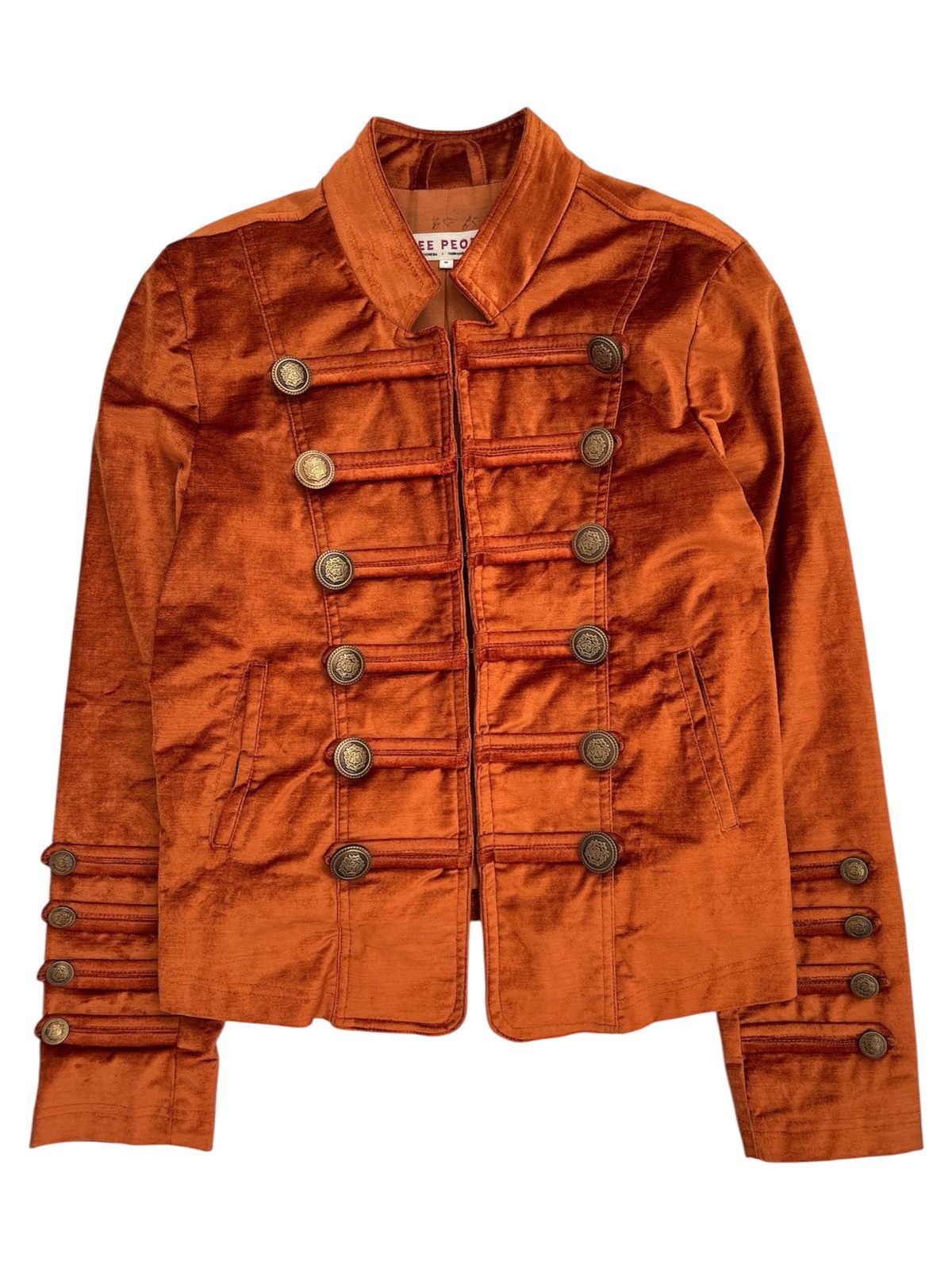Le Grande Bleu (L.G.B.) Velvet Napoleon Jacket Size US M / EU 48-50 / 2 - 1 Thumbnail