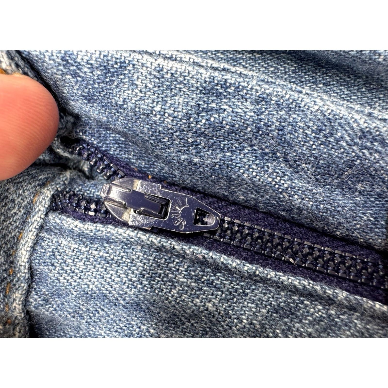 Vintage VINTAGE Levi’s Denim Jeans Big E Orange Tab 60s 70s 26x29 Made in USA Mens Rockabilly Casual Regular Blue 1970s Size US 26 / EU 42 - 6 Thumbnail