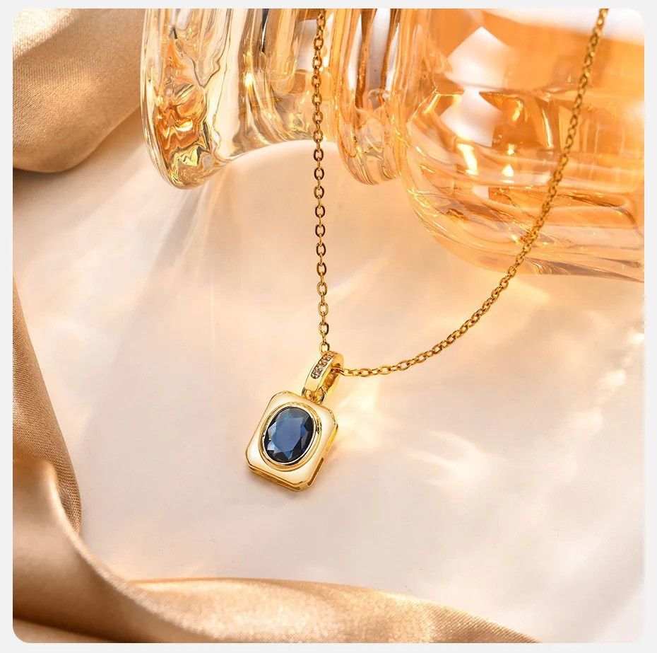 Other Dainty Square Necklace Size ONE SIZE - 1 Thumbnail