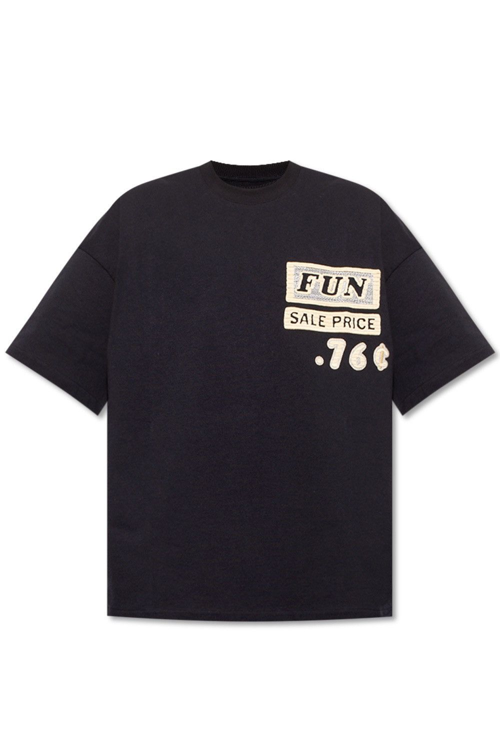 Jil Sander Jil Sander embroidered chest t-shirt Size US S / EU 44-46 / 1 - 1 Thumbnail