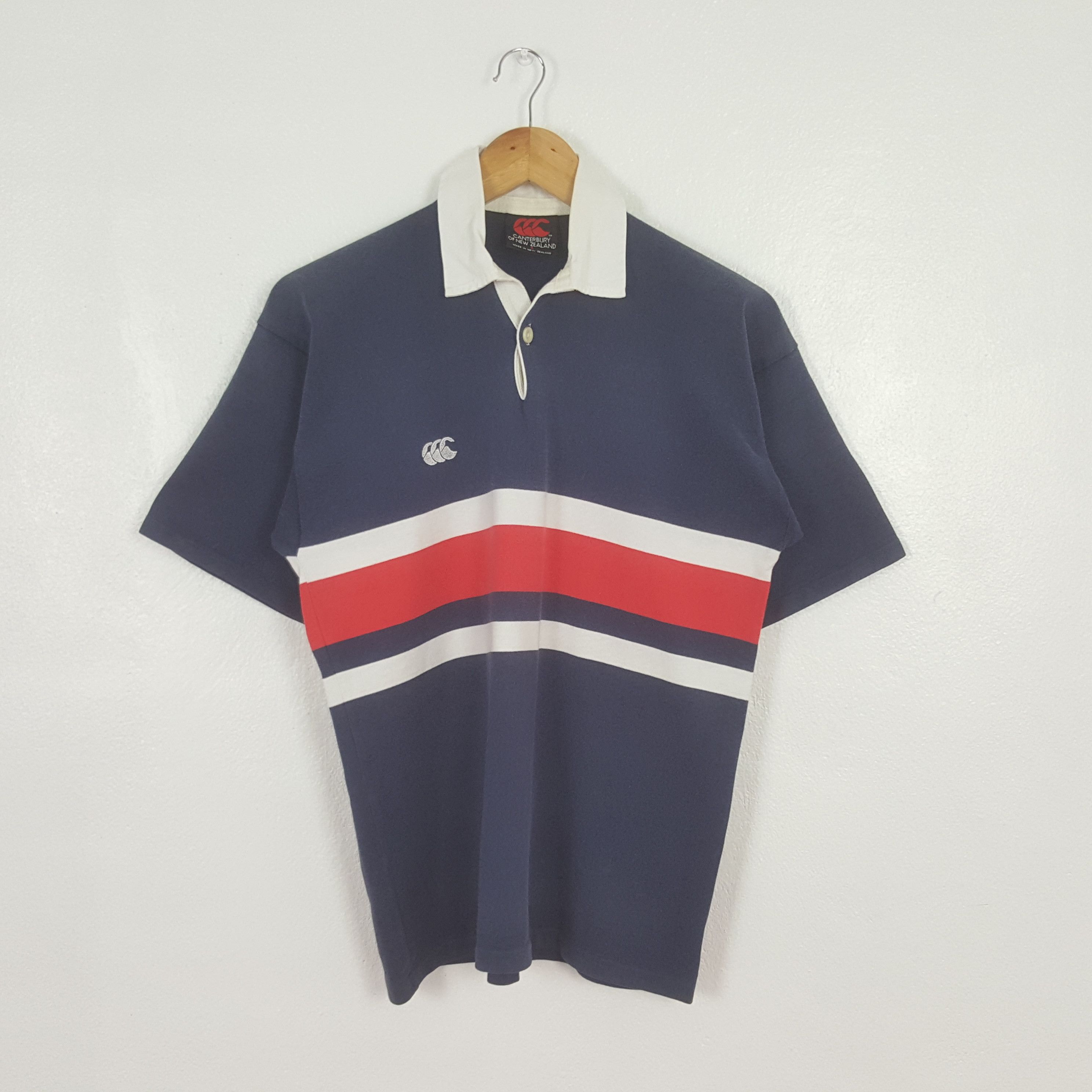 Canterbury of New Zealand Vintage Canterbury Of New Zealand Rugby Polos C301N17(71) Size US M / EU 48-50 / 2 - 1 Thumbnail