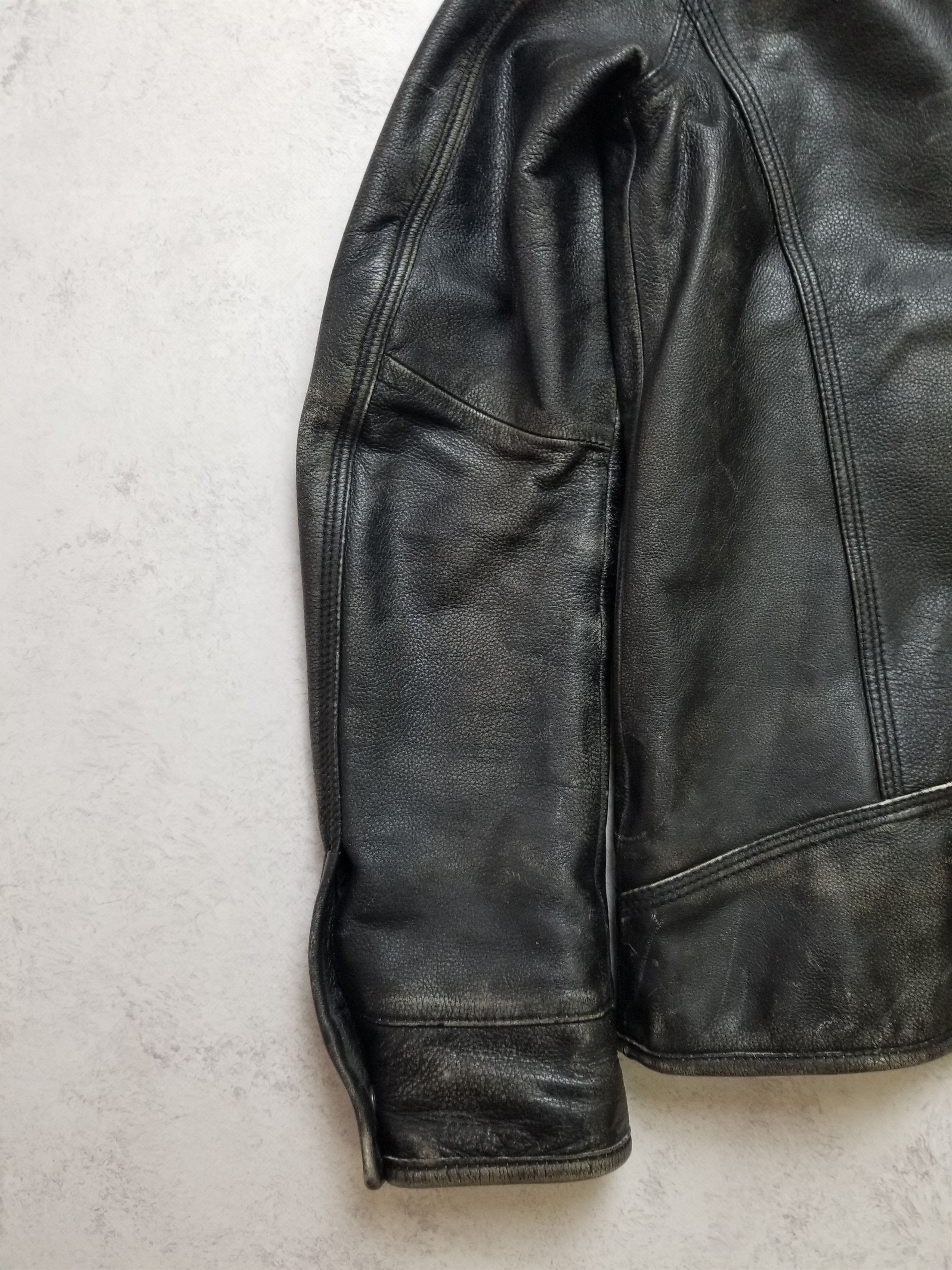 Superdry Leather Motorcycle Jacket RARE Limited UK Indian Chief Size US L / EU 52-54 / 3 - 6 Thumbnail