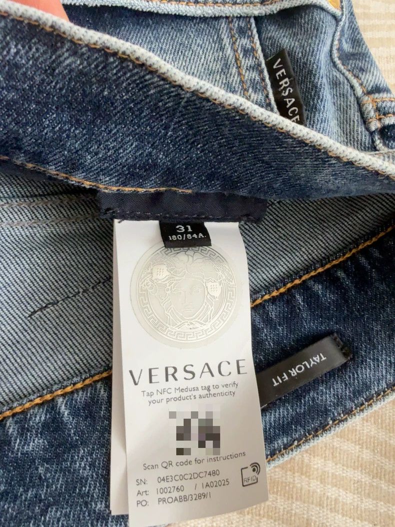 Versace Versace Men's Jeans Size US 31 - 5 Thumbnail