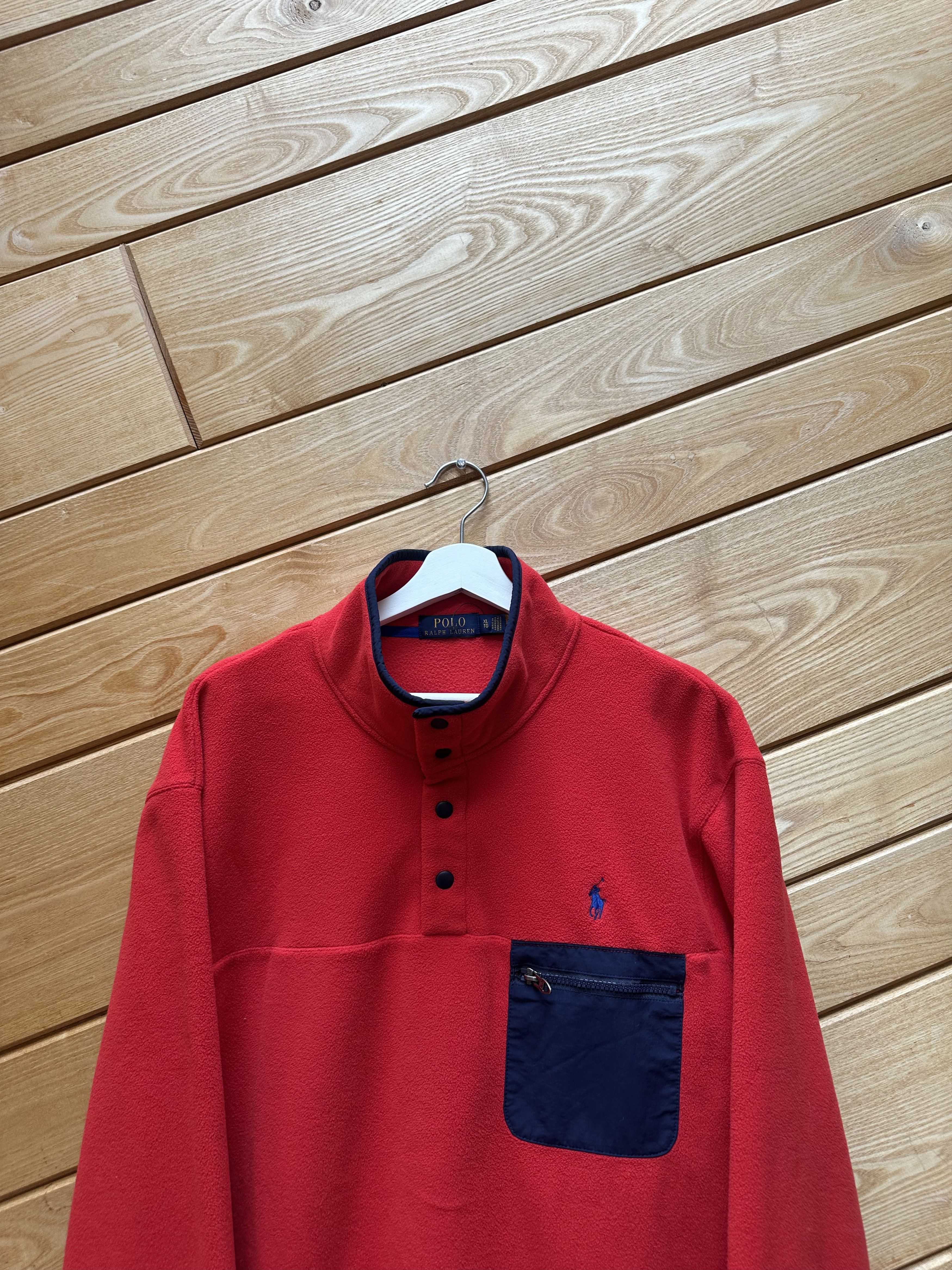 Polo Ralph Lauren Men’s Casual 1/3 Zip Sweater Fleece Polo Ralph Lauren Size US XL / EU 56 / 4 - 4 Thumbnail