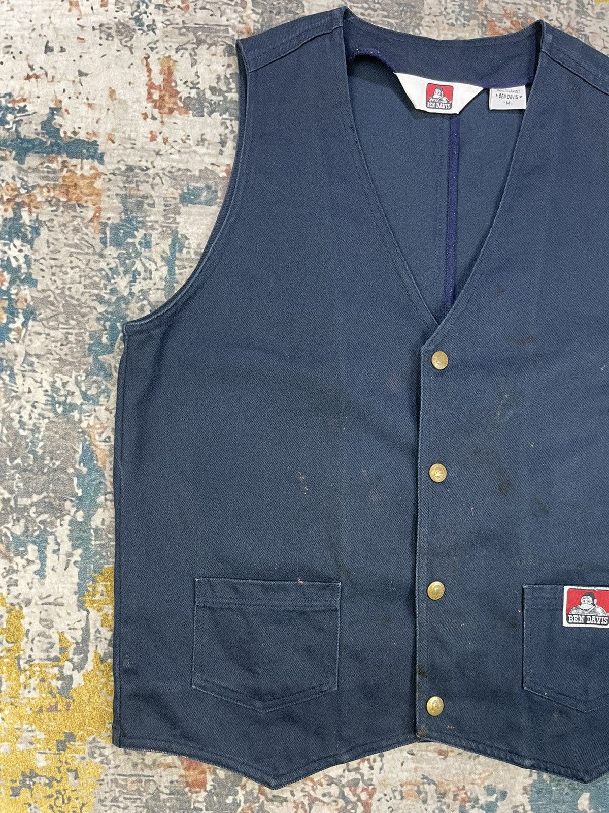 Ben Davis Ben Davis Distressed Solid Work Vest Size US S / EU 44-46 / 1 - 2 Thumbnail
