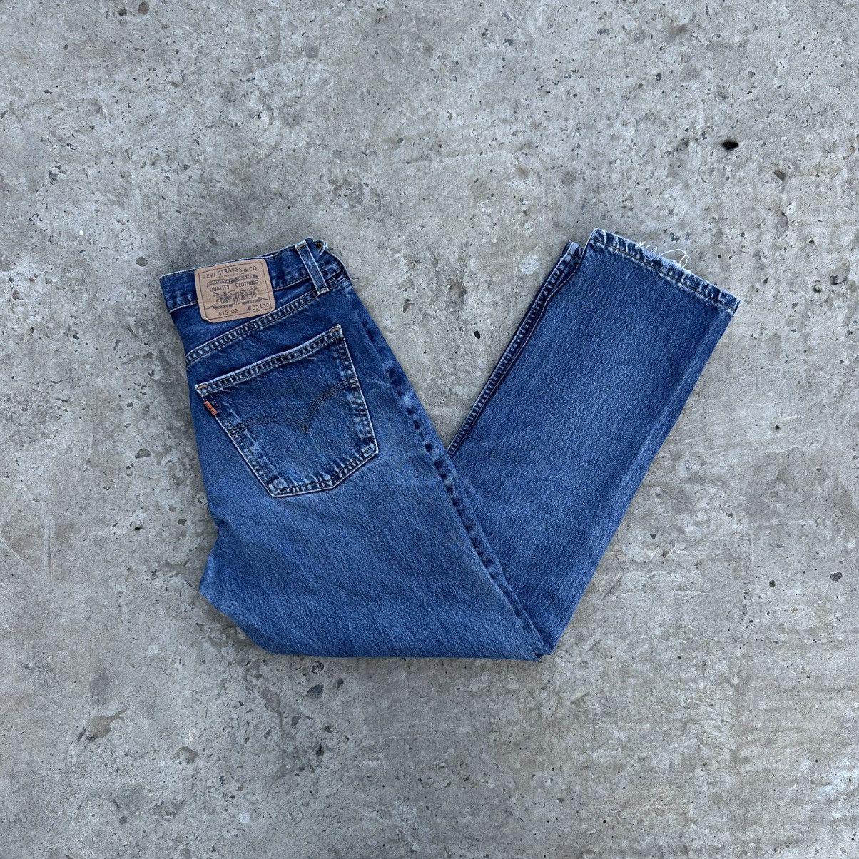 Levi's Vintage Clothing Vintage Japanese Style Levi’s 615 Orange Label Jeans W33xL30 Size US 33 - 3 Thumbnail