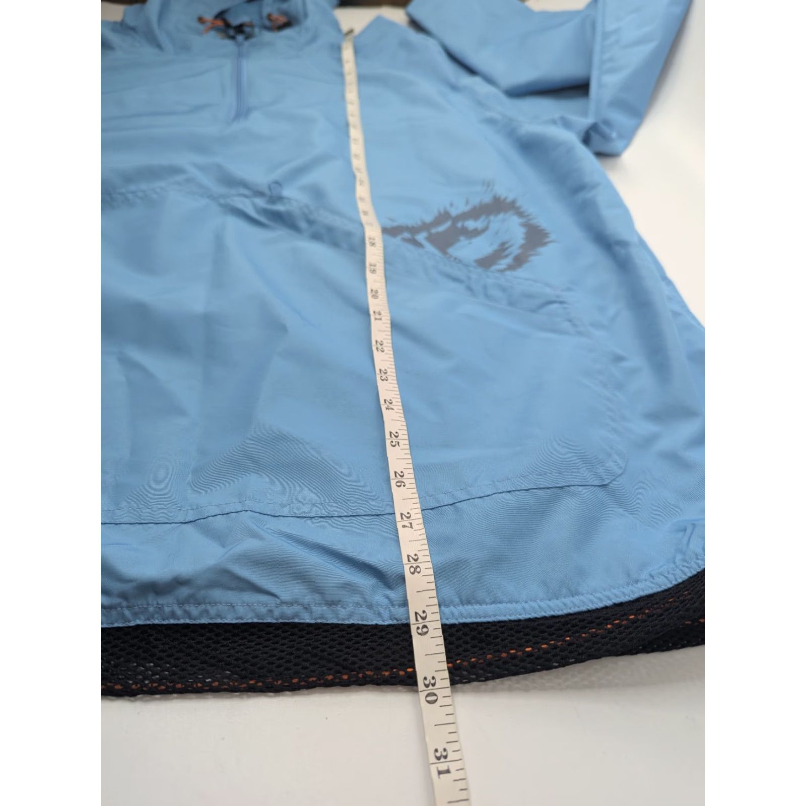 Vintage Vintage Split Windbreaker Jacket Front Pouch Men's XL Blue Size US XL / EU 56 / 4 - 6 Thumbnail