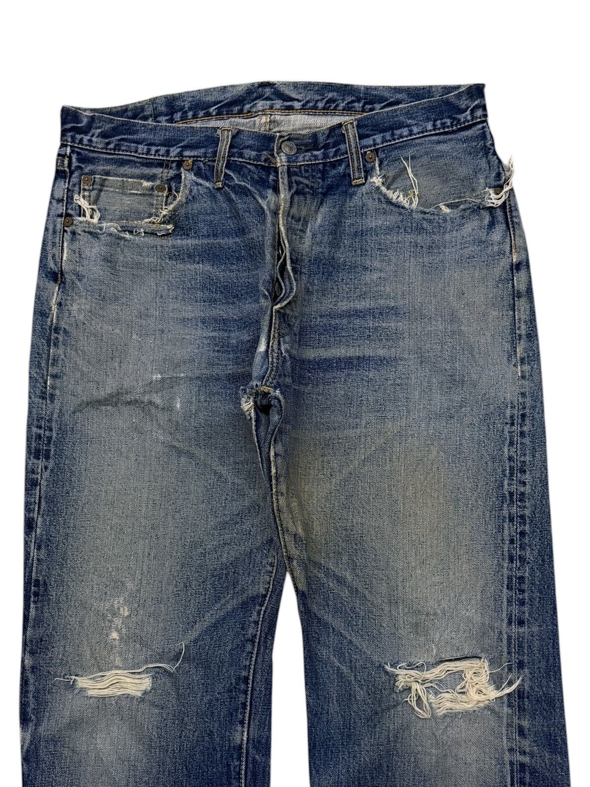 Denime Vintage 90s Denime Lot 272 Selvedge Denim Jeans Japan | W35 Size US 35 - 4 Thumbnail