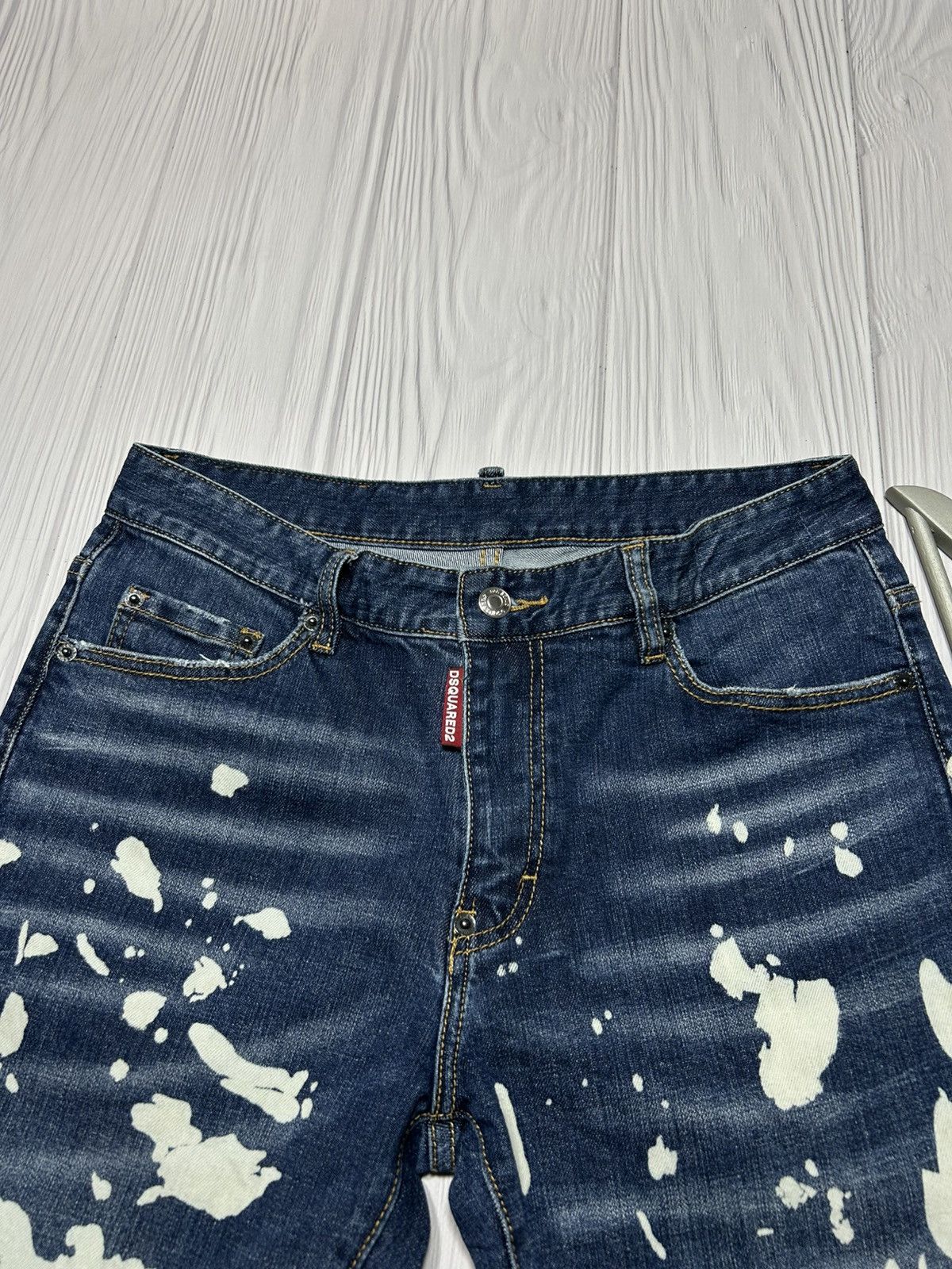 Dsquared2 Dsquared2 Acid Wash Denim Pants Size 32 Made In Italy Size US 32 / EU 48 - 7 Thumbnail