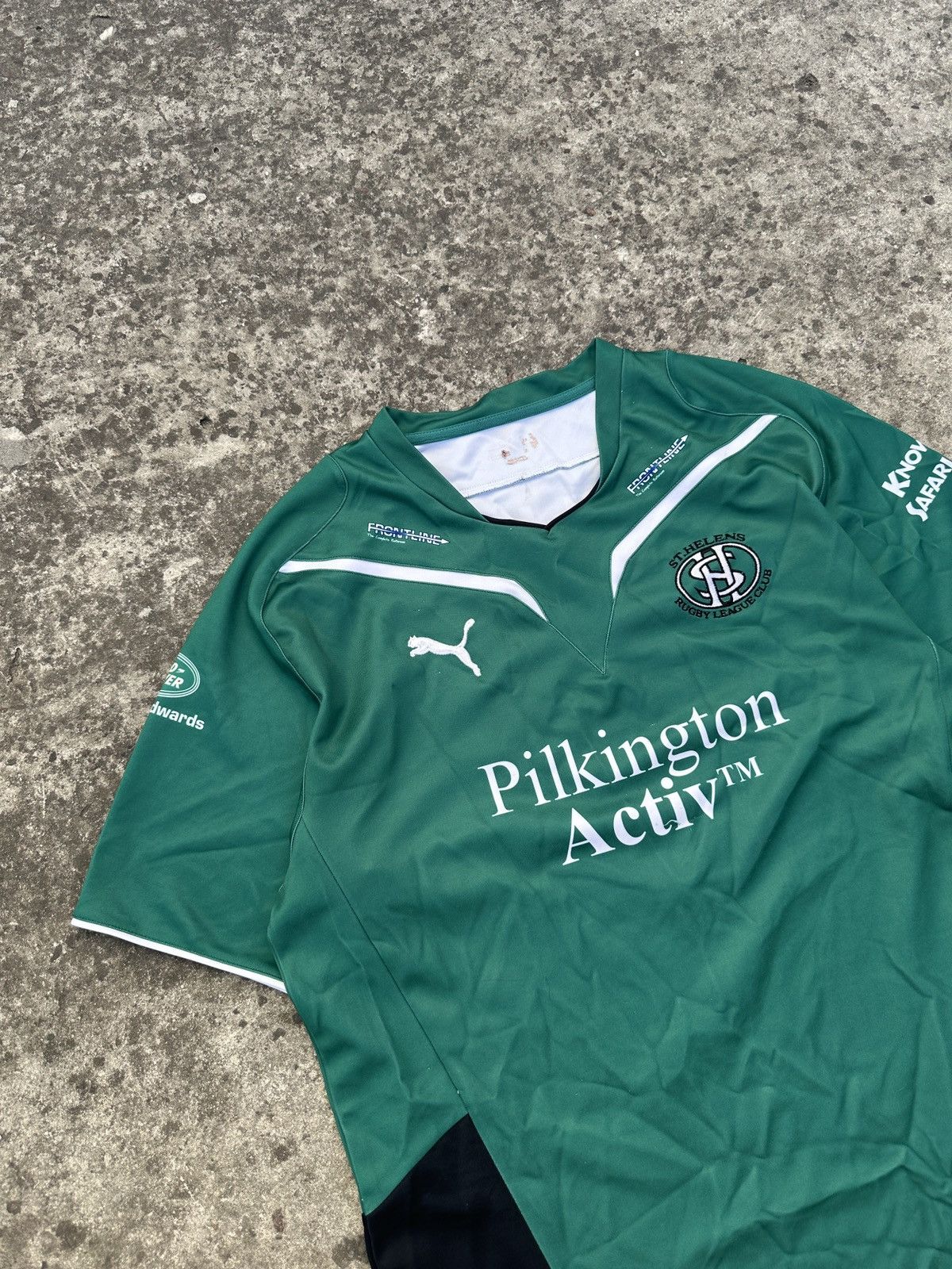 Puma × Vintage Puma St.Helens Rugby Jersey Sportswear Rare XL Rare Casual Size US XL / EU 56 / 4 - 2 Thumbnail