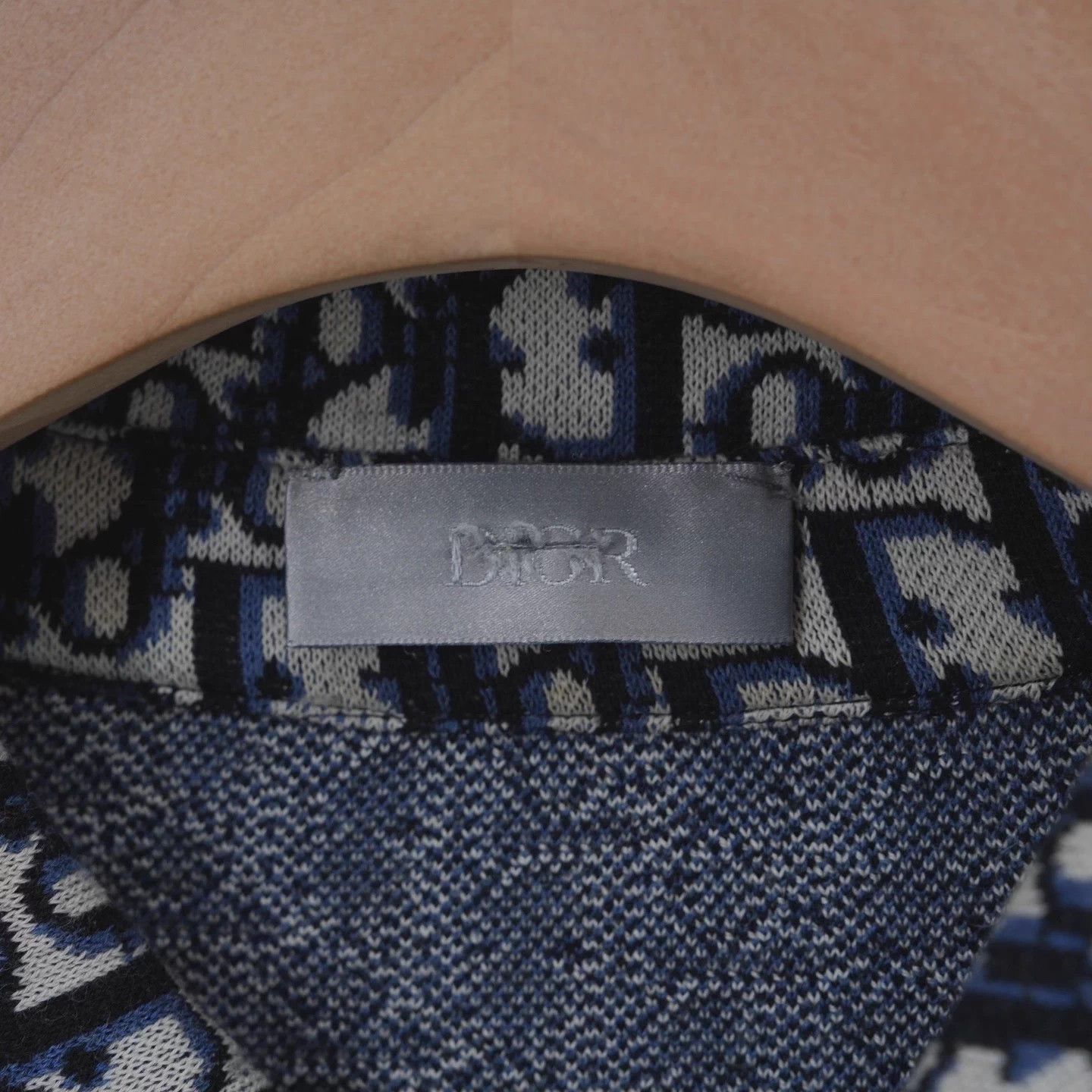 DIOR Oblique Long Sleeve Shirt M 99