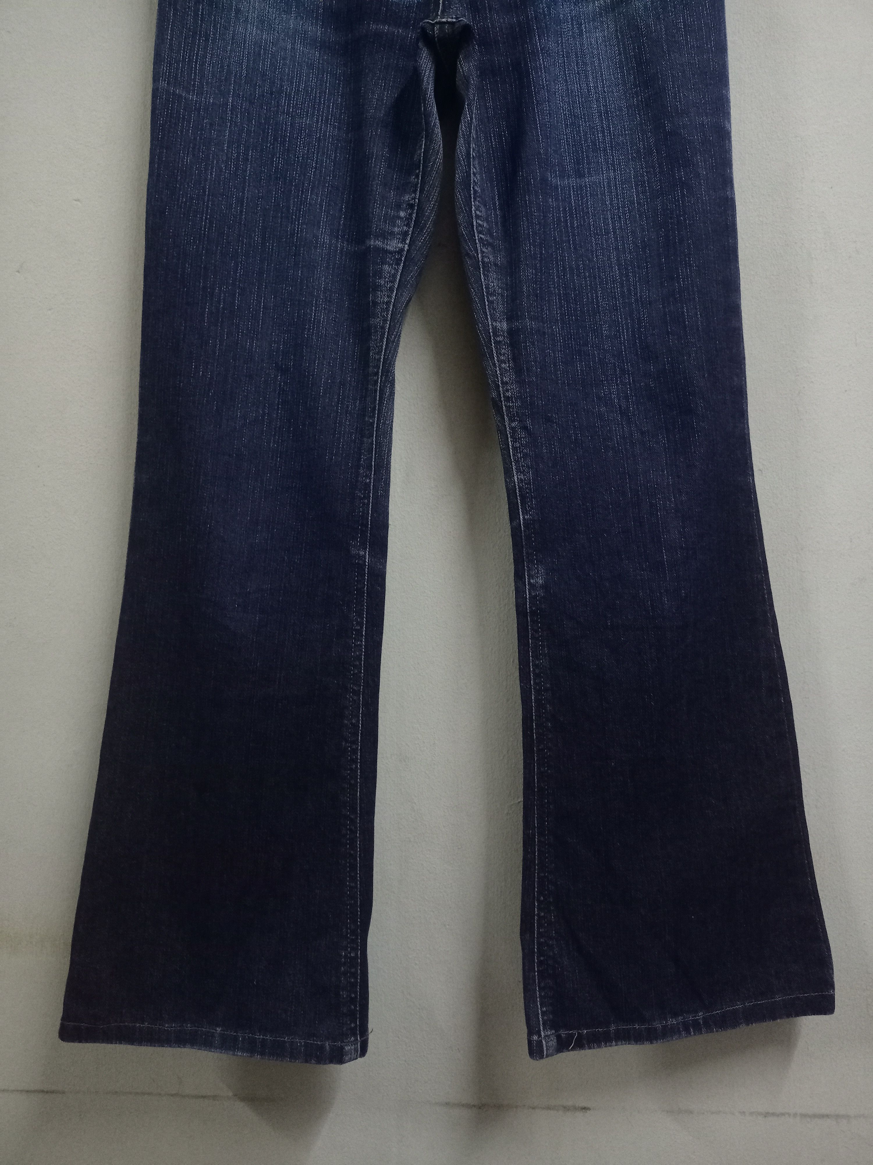 Edwin Vintage Japanese Edwin Blue Wash Flare Jeans 30x29 Size 30" / US 8 / IT 44 - 5 Thumbnail