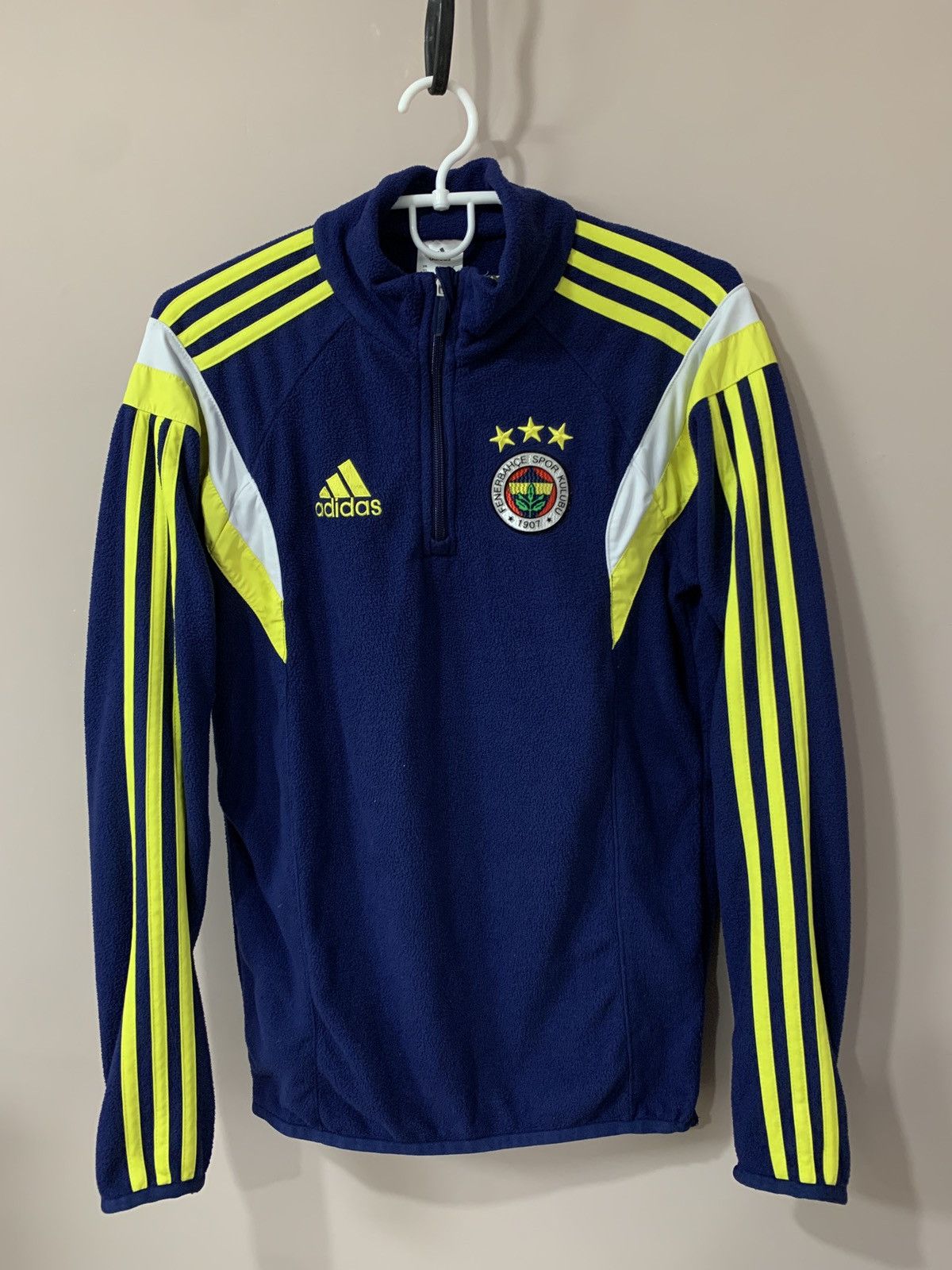 Adidas Fenerbahce 1/3 Zip Football Sweatshirt Adidas Soccer Size XS Size US XS / EU 42 / 0 - 1 Thumbnail
