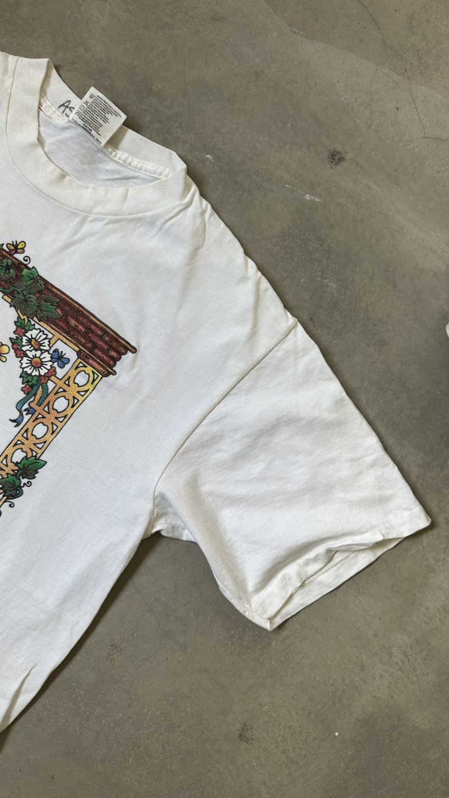Vintage VINTAGE POWERPRO FLORAL ART TEE Size US M / EU 48-50 / 2 - 3 Thumbnail