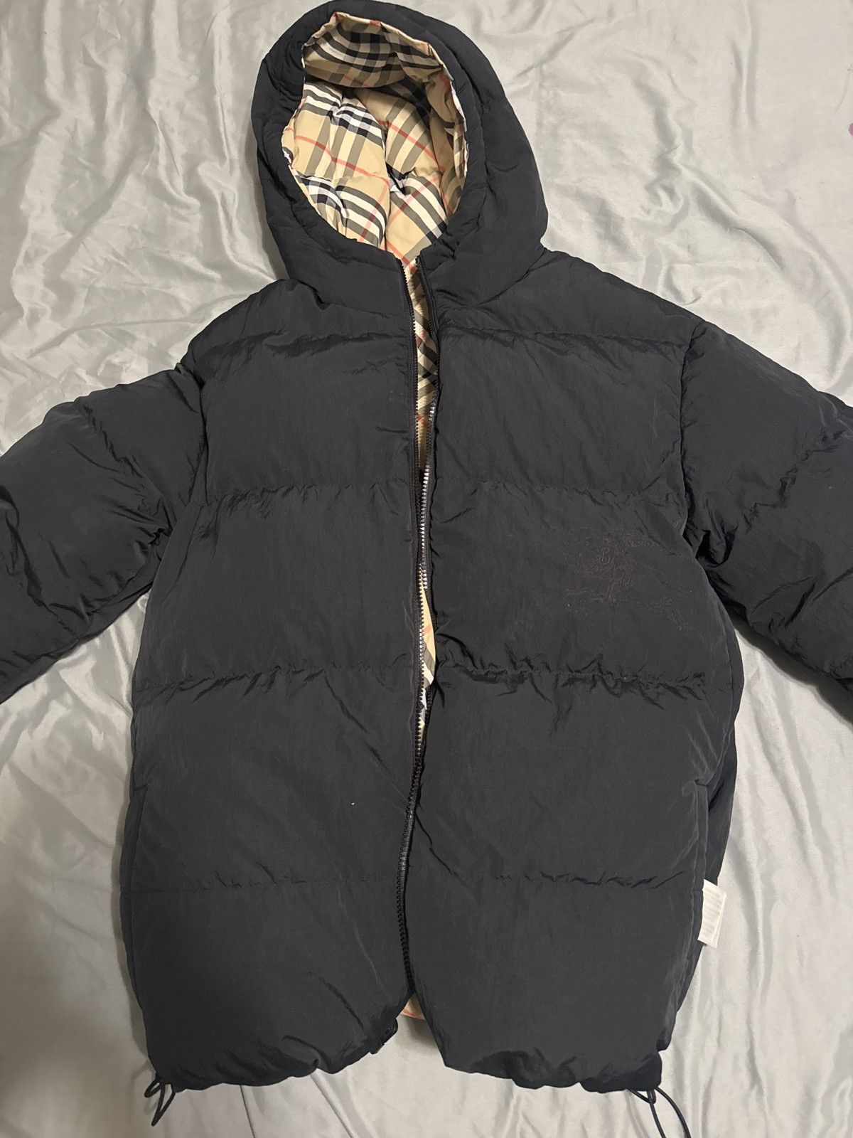 Burberry Burberry Puffer Coat Reversible and Adjustable Black/Beige Size US M / EU 48-50 / 2 - 6 Thumbnail