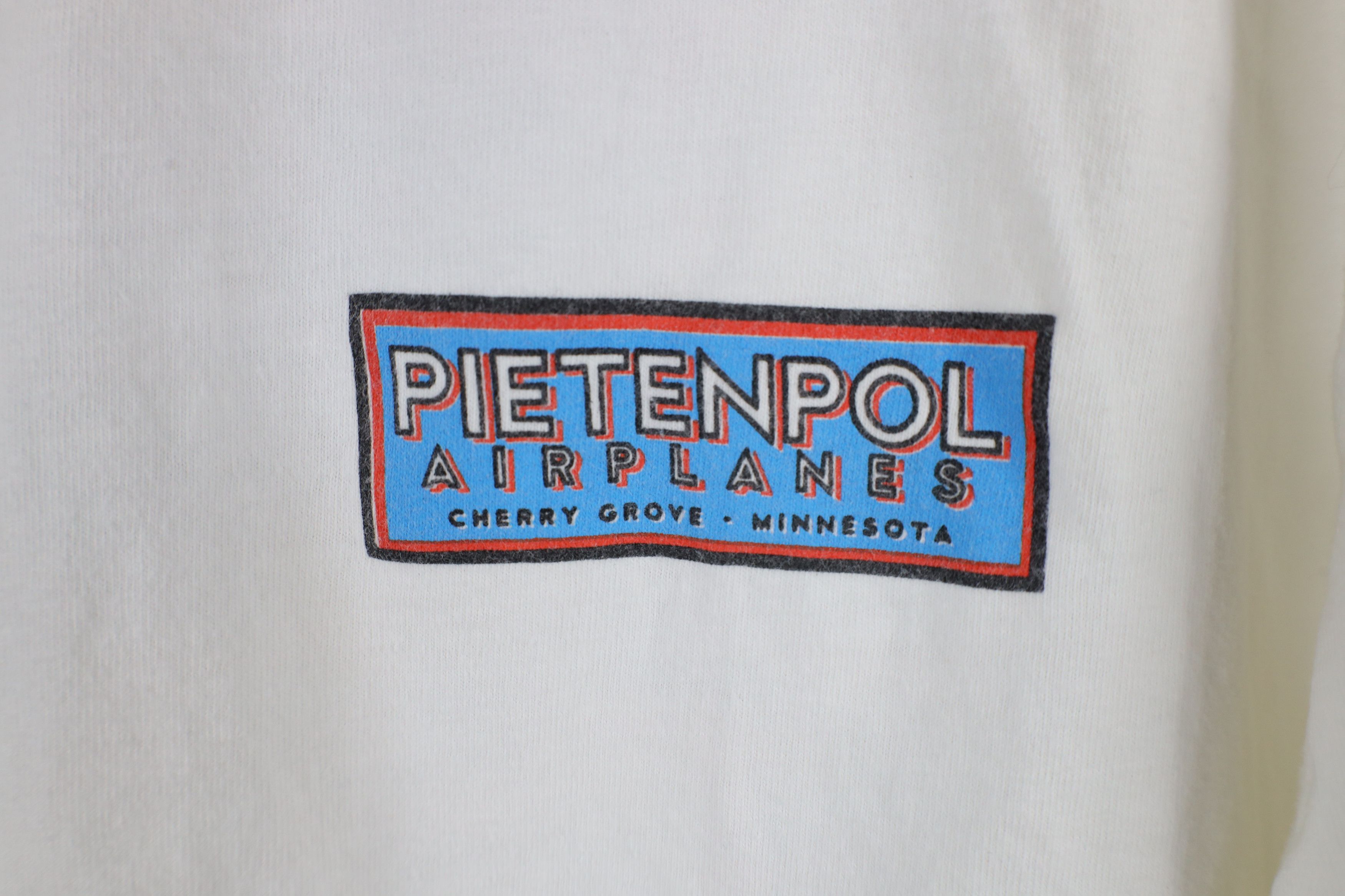 Vintage Vintage 90s Pietenpol Airplanes Short Sleeve T-Shirt White Size US XL / EU 56 / 4 - 6 Thumbnail