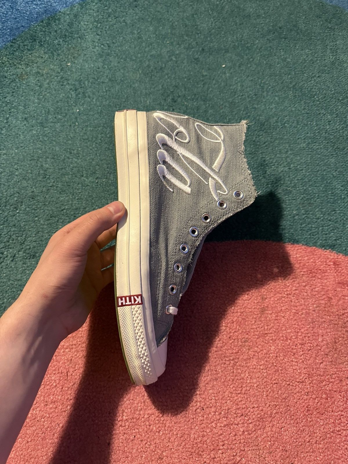Coca Cola × Converse × Kith Kith Converse Coca Cola Denim Chuck Taylor All Star Size US 11 / EU 44 - 3 Thumbnail