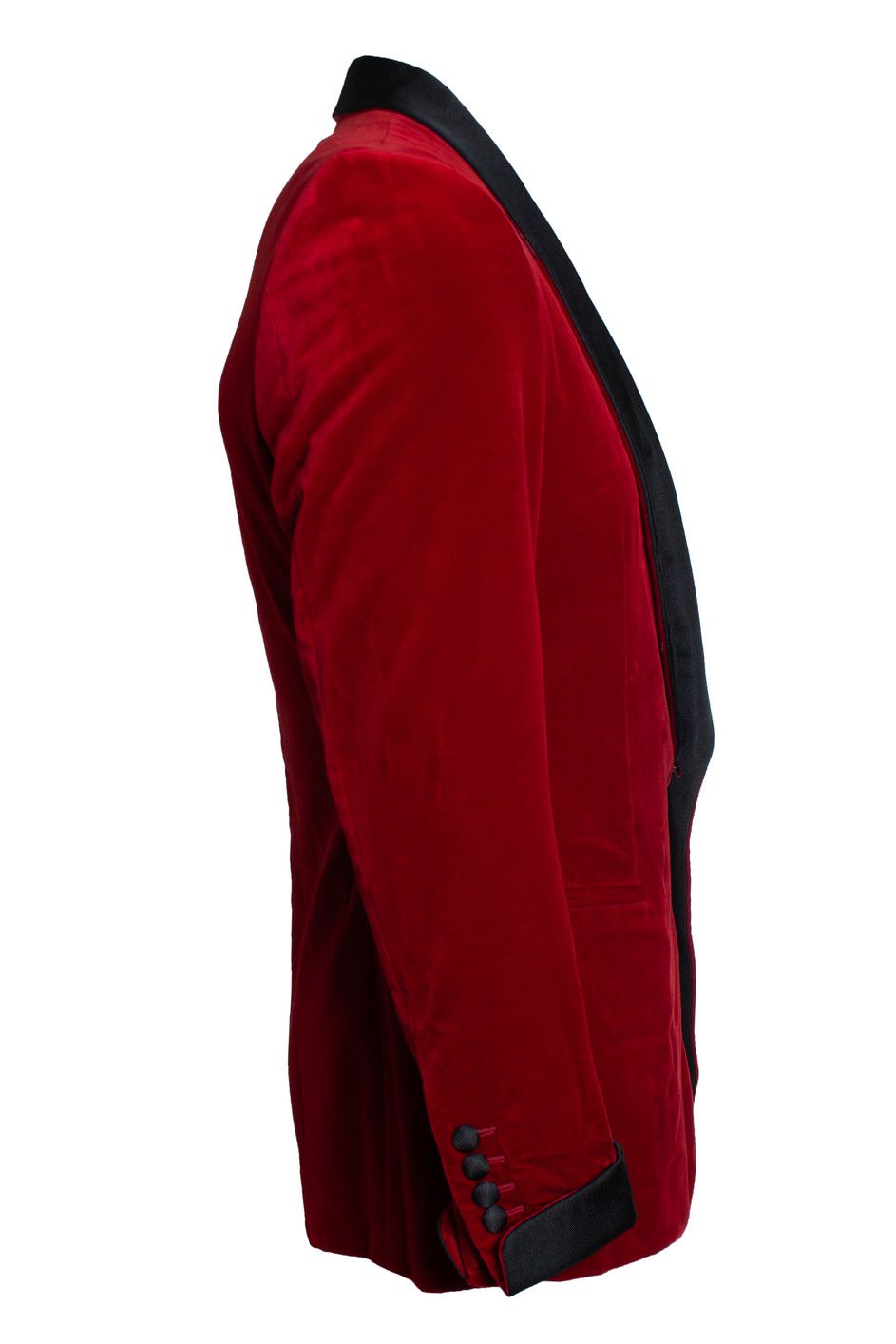Kingsman Kingsman, Red velvet blazer Size 52R - 3 Thumbnail