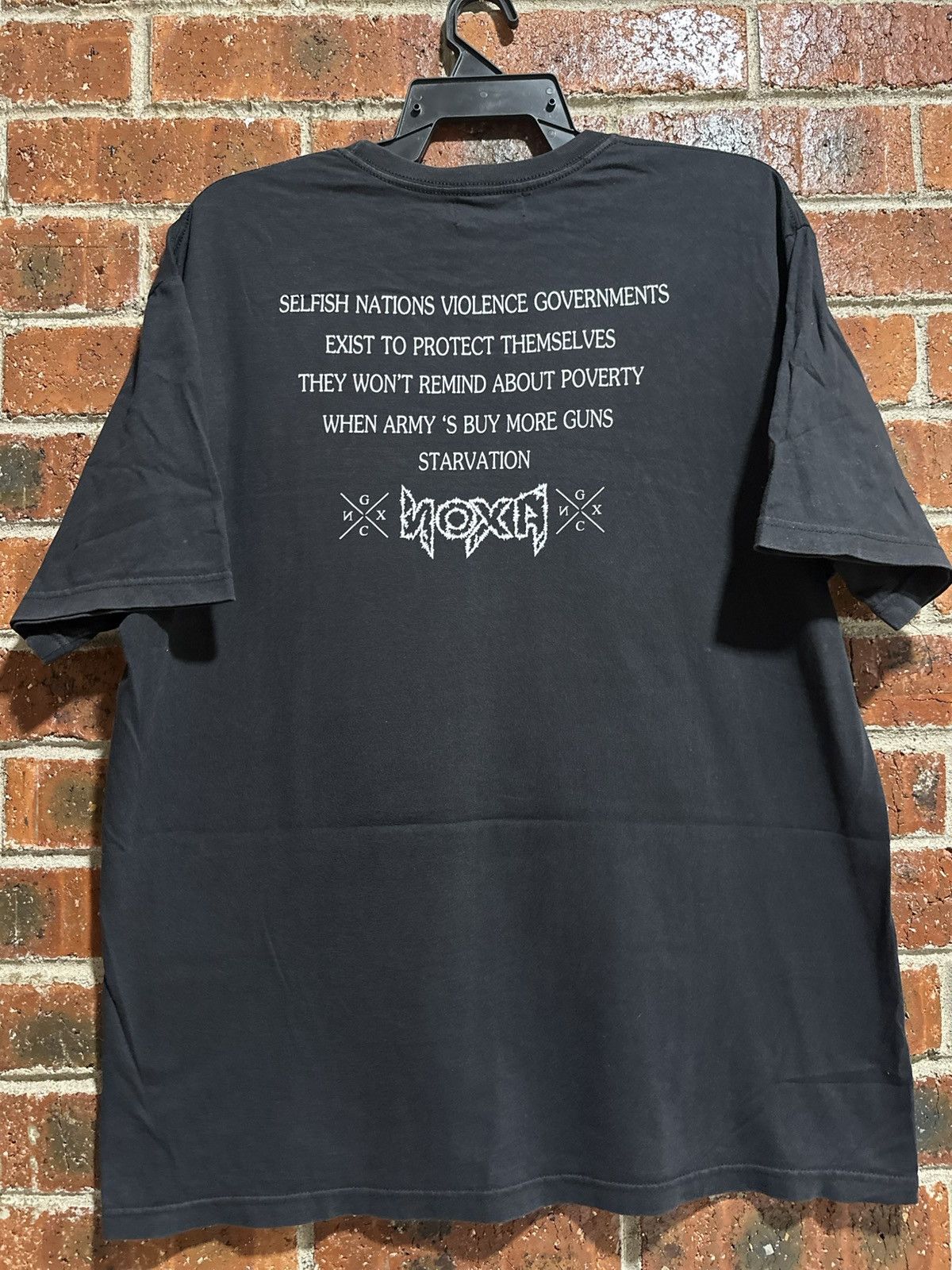 Band Tees Vintage Noxa Starvation Faded Tee Size US XL / EU 56 / 4 - 12 Thumbnail