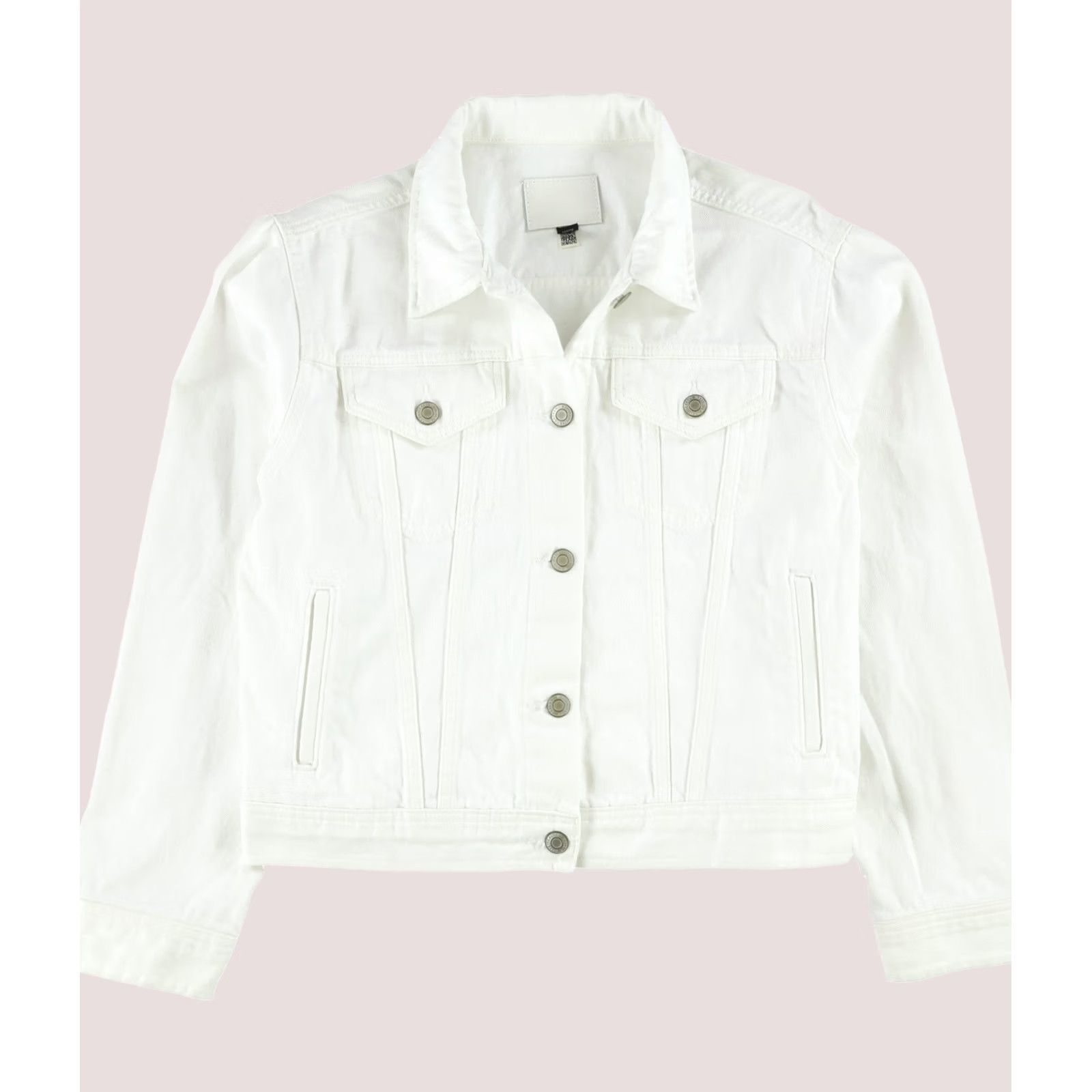 Ralph Lauren Ralph Lauren Womens Denim Trucker Jacket white L Size L / US 10 / IT 46 - 1 Thumbnail