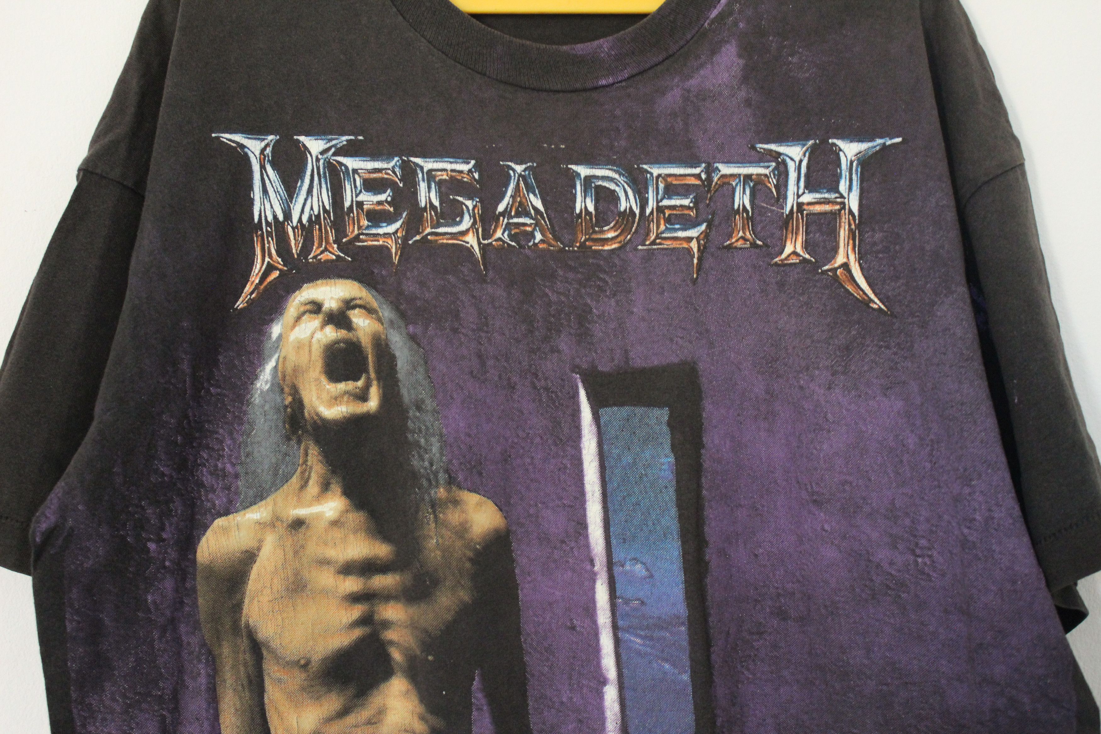 Megadeth × Vintage Rare Vintage MEGADETH 1992 Countdown to Extinction Shirt Size US XL / EU 56 / 4 - 2 Thumbnail