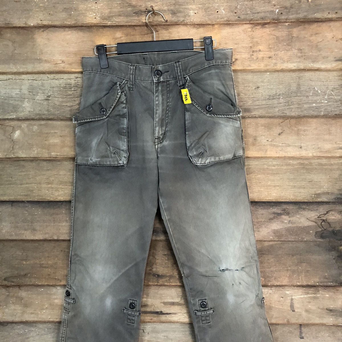 Japanese Brand DL Uniqlo faded vtg japan Cargo Multipocket Pants #S2792 Size US 30 / EU 46 - 2 Thumbnail