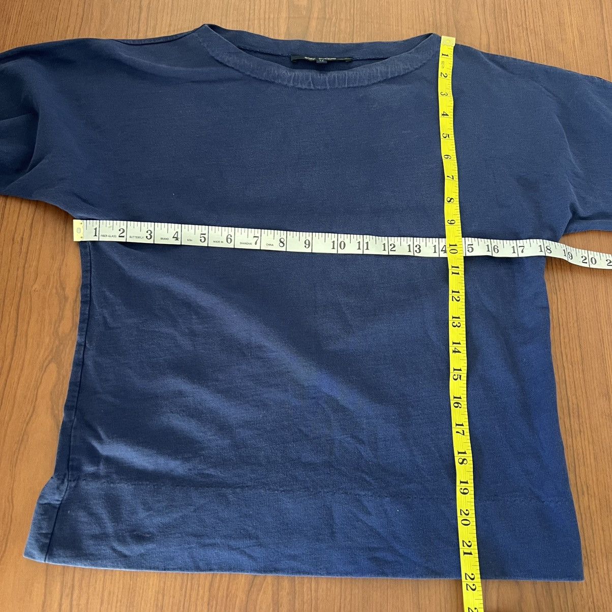 SOFIE D'HOORE Sofie D’ Hoore Relaxed Short Sleeve Cotton T-Shirt Navy Size XS / US 0-2 / IT 36-38 - 5 Thumbnail