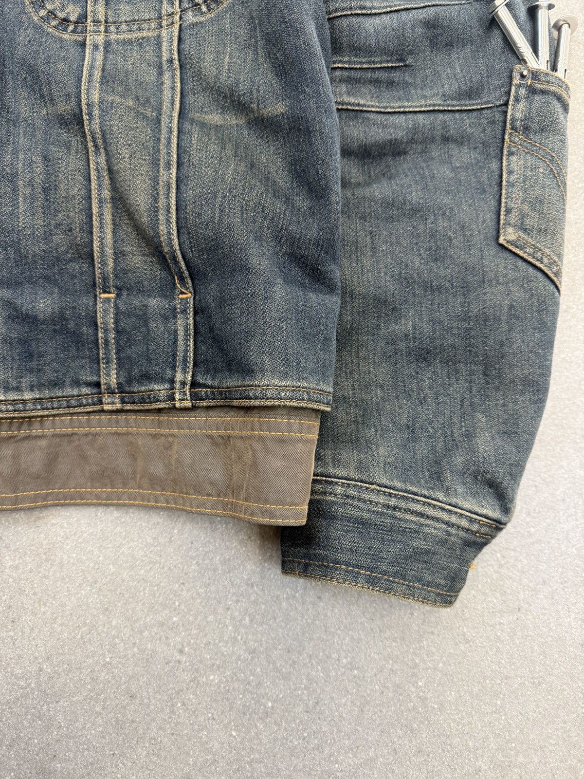 Dolce & Gabbana Archive ‘03 F/W Dolce & Gabbana double layer denim jacket Size US M / EU 48-50 / 2 - 4 Thumbnail