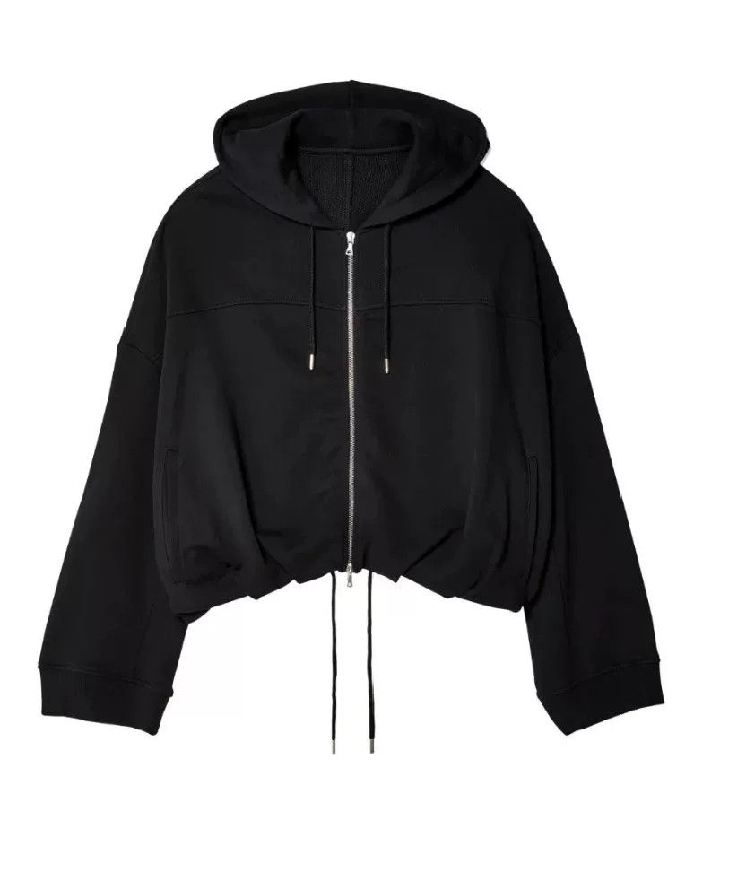 Dries Van Noten Dries Van Noten Black Hooded Sweatshirt Size US M / EU 48-50 / 2 - 1 Thumbnail