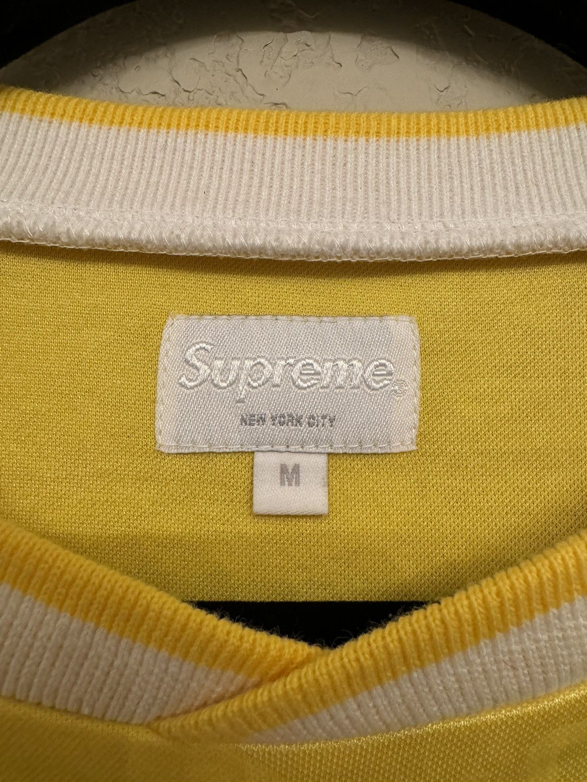 Supreme Supreme Logo Yellow Long sleeve shirt Size US M / EU 48-50 / 2 - 3 Thumbnail