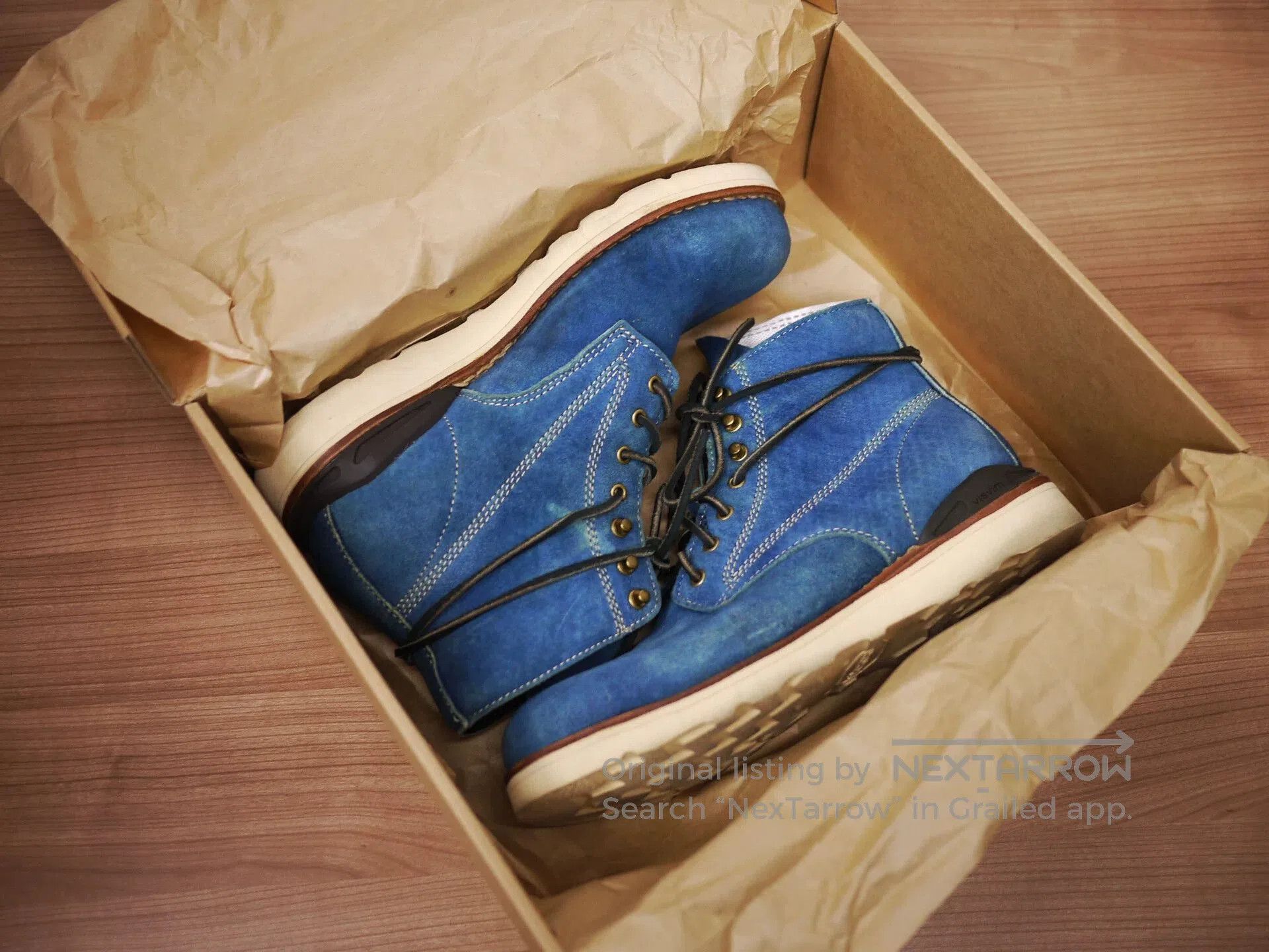 Visvim Visvim ICT Virgil Boots in Indigo. Size US 9 / EU 42 - 8 Thumbnail