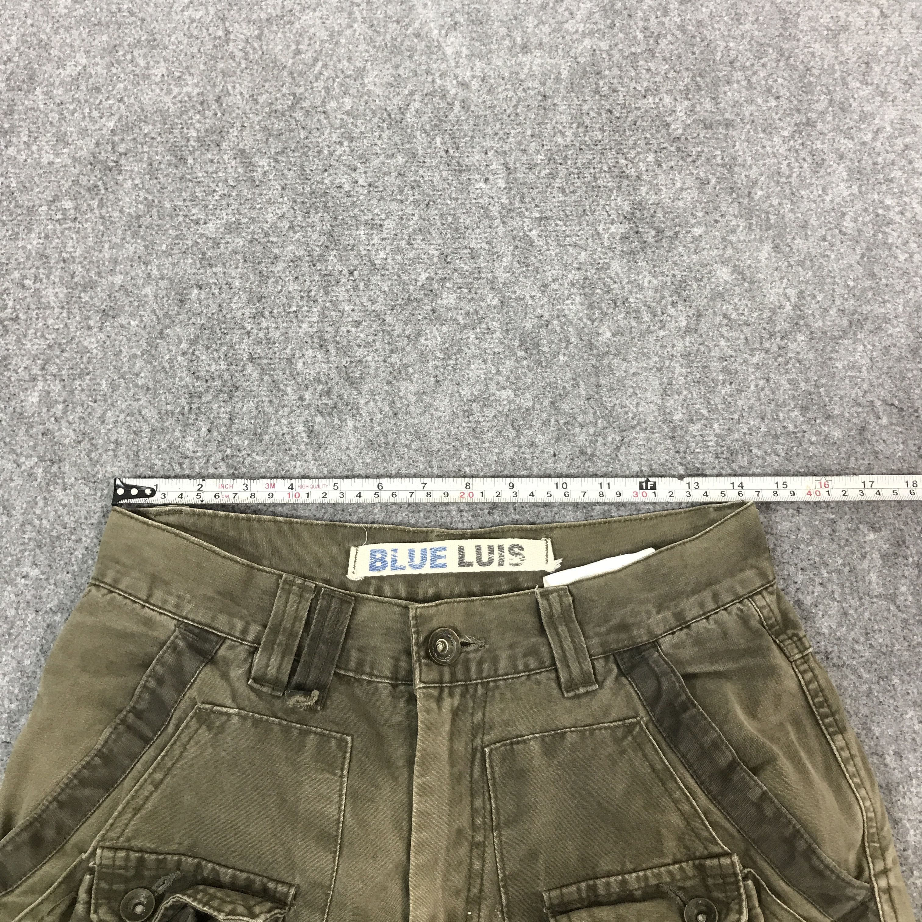 Japanese Brand BLUE LUIS CARGO BONDAGE STYLE PANTS Size US 28 / EU 44 - 8 Thumbnail