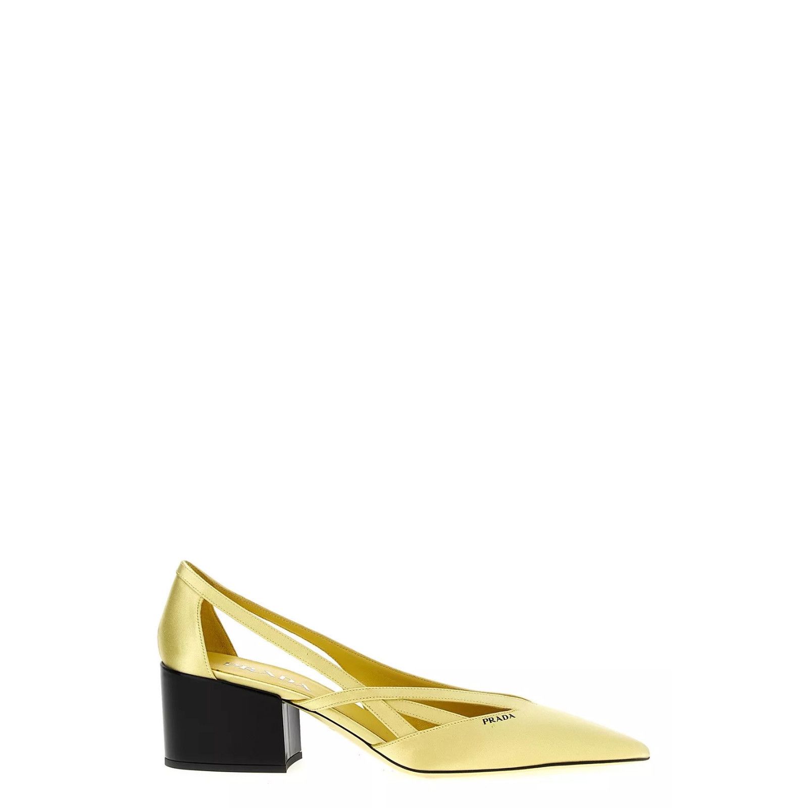 PRADA Cut-Out Yellow Pumps New And Authentic (Women's size:9