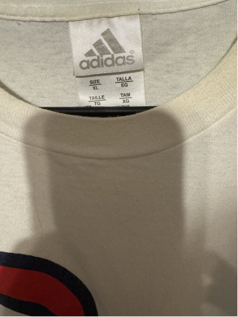 Adidas Boston Red Sox Short Sleeve Adidas T-Shirt Men's XL White Size US XL / EU 56 / 4 - 4 Thumbnail