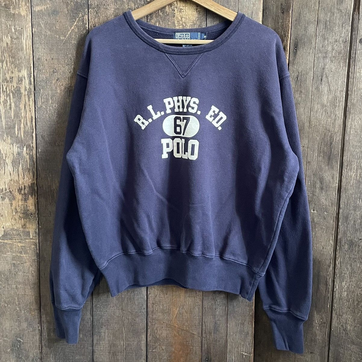 Polo Ralph Lauren × Ralph Lauren × Vintage Vintage Polo Ralph Lauren Crewneck Sweatshirt Size US M / EU 48-50 / 2 - 1 Thumbnail