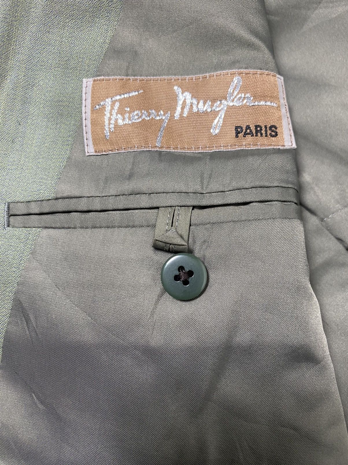 Mugler Vintage Thierry Mugler Paris Blazer Tuxedo Suit Jacket Size US L / EU 52-54 / 3 - 11 Thumbnail