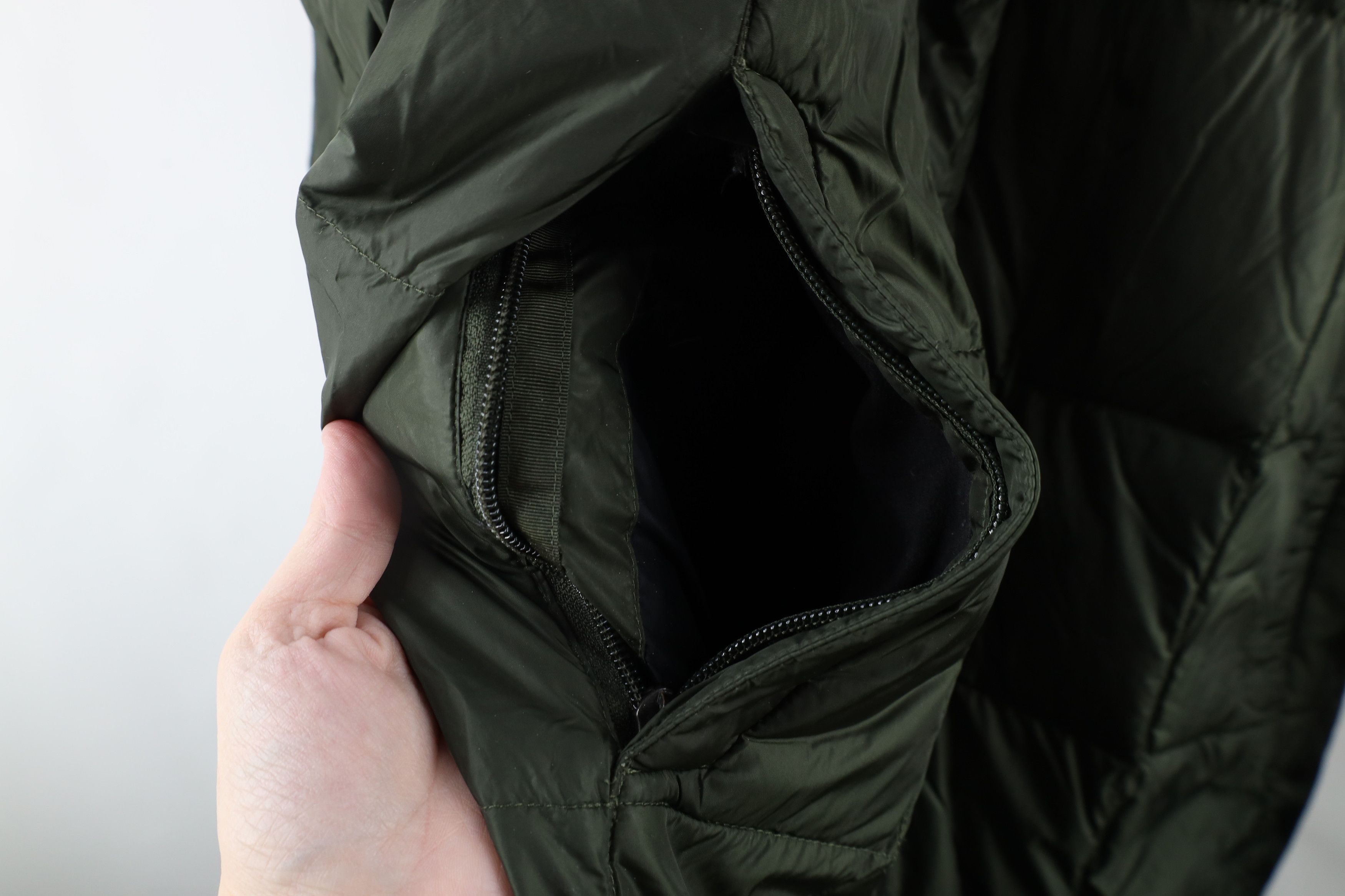 The North Face × Vintage The North Face Duck Down Hooded Puffer Parka Jacket Green Size XL / US 12-14 / IT 48-50 - 7 Thumbnail