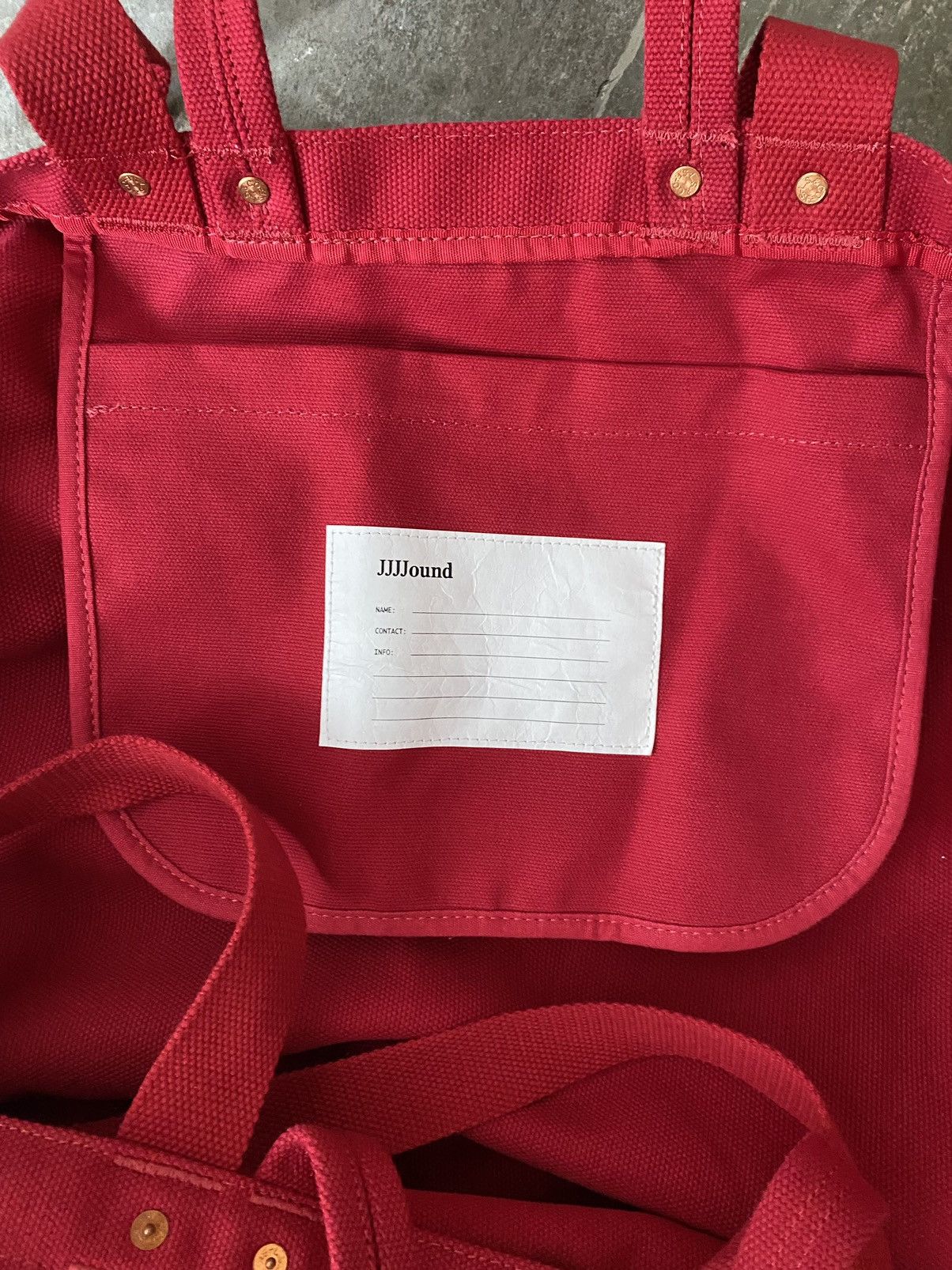 JJJJound × Levi's JJJJound x Levis Large Tote Bag Kapital Bode Story Mfg CPFM Size ONE SIZE - 6 Thumbnail