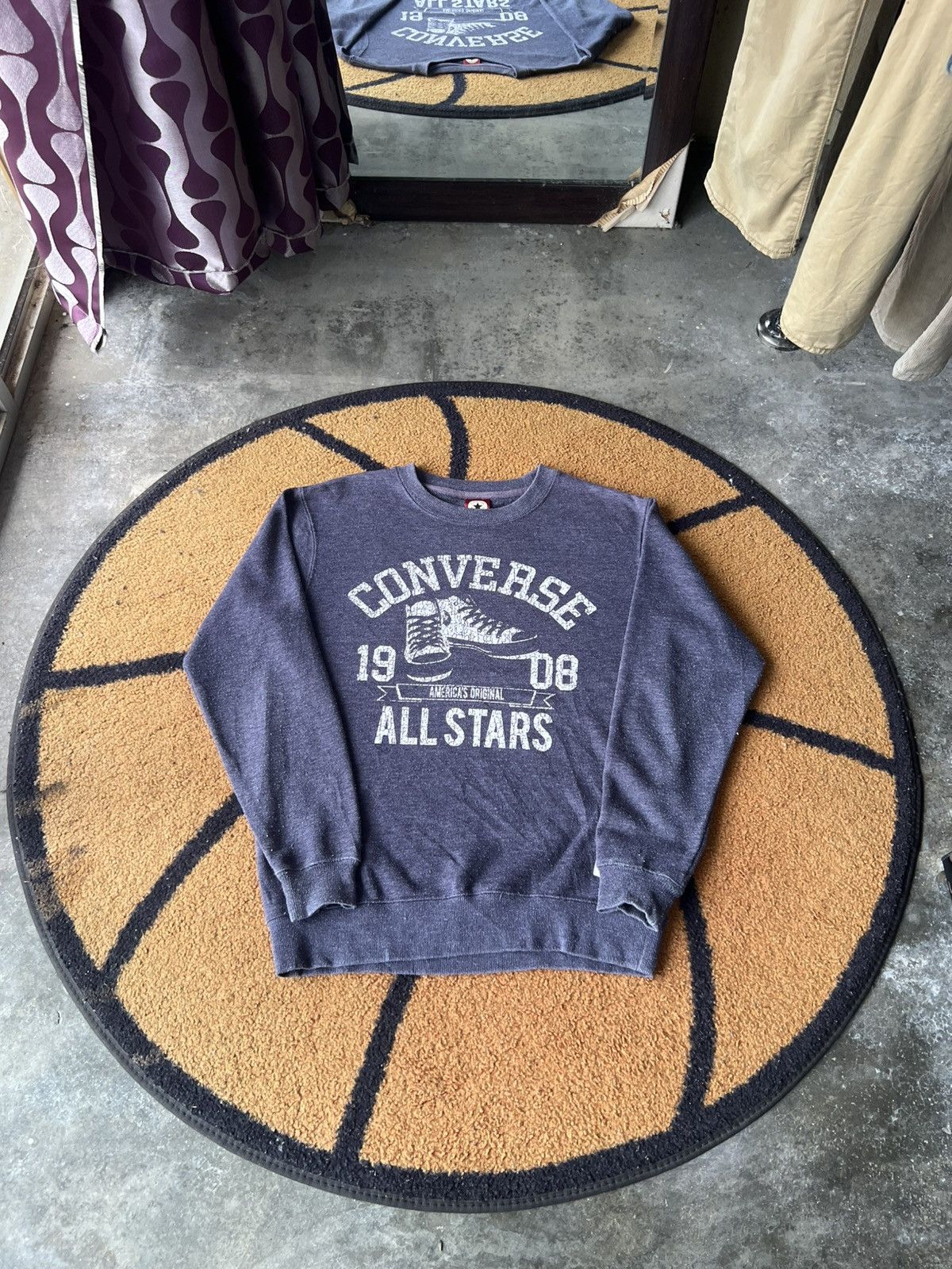 Converse 🔥Converse All Star Crewneck Sweatshirt Size US S / EU 44-46 / 1 - 1 Thumbnail