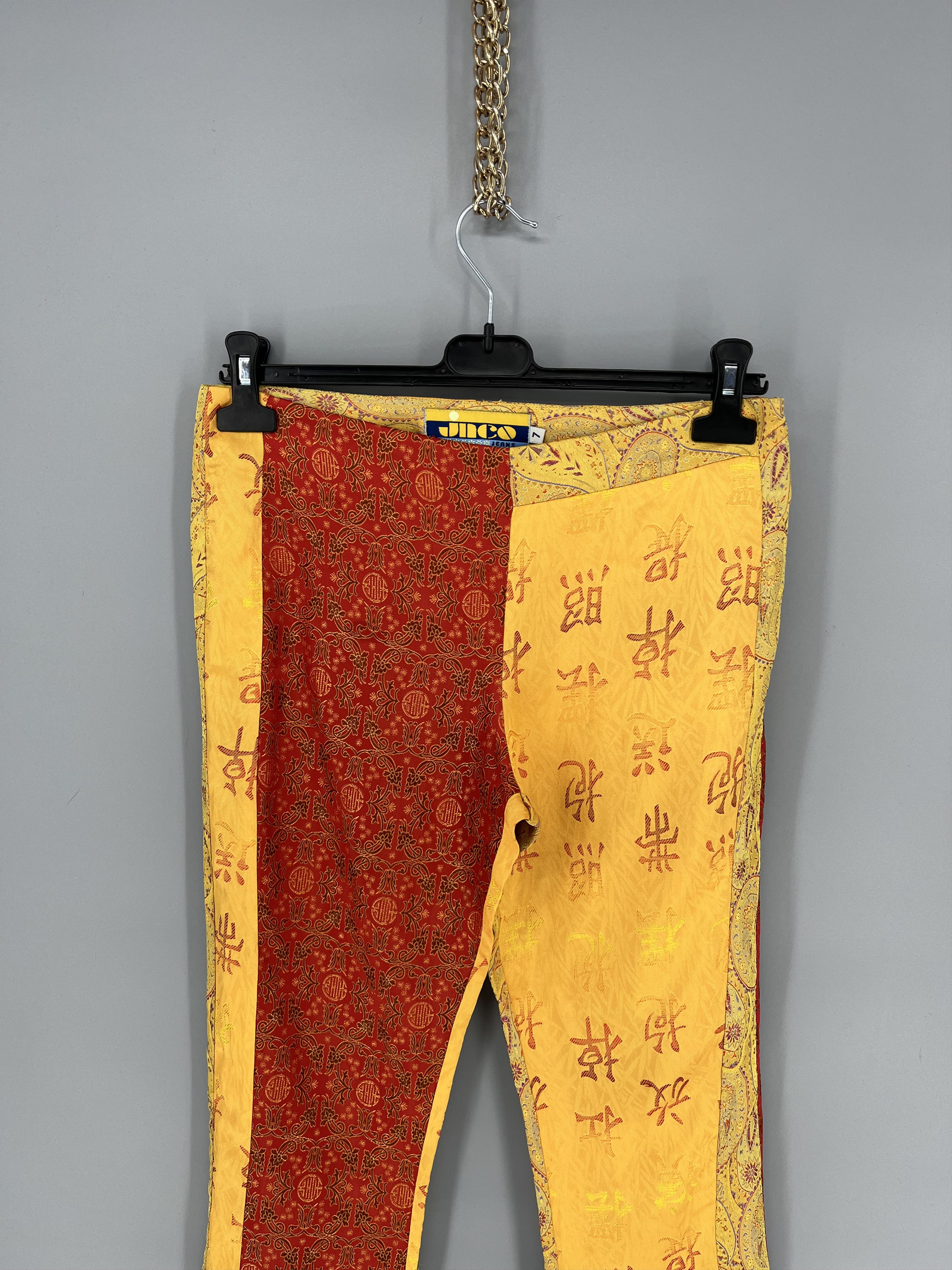 JNCO Crazy vintage 90’s Jnco Girlie Stuff Pants Embroidered Japan Size 30" / US 8 / IT 44 - 3 Thumbnail