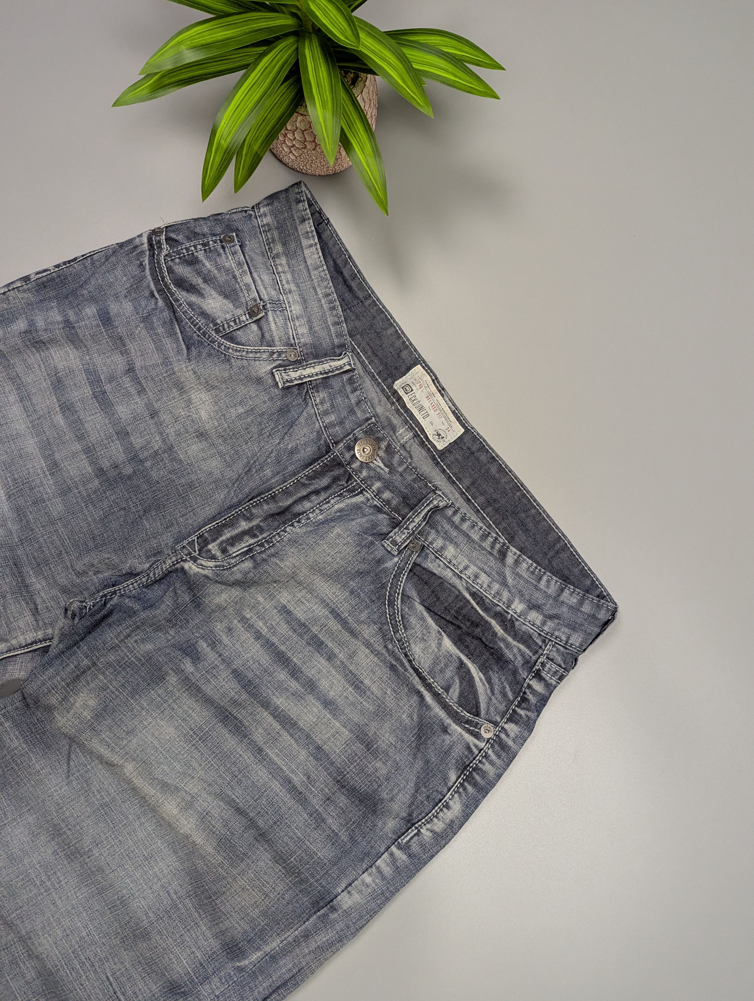 Ecko Unltd. Ecko Unltd Men’s Jeans Shorts Relaxed Fit Baggy Denim Y2K Size US 34 / EU 50 - 3 Thumbnail