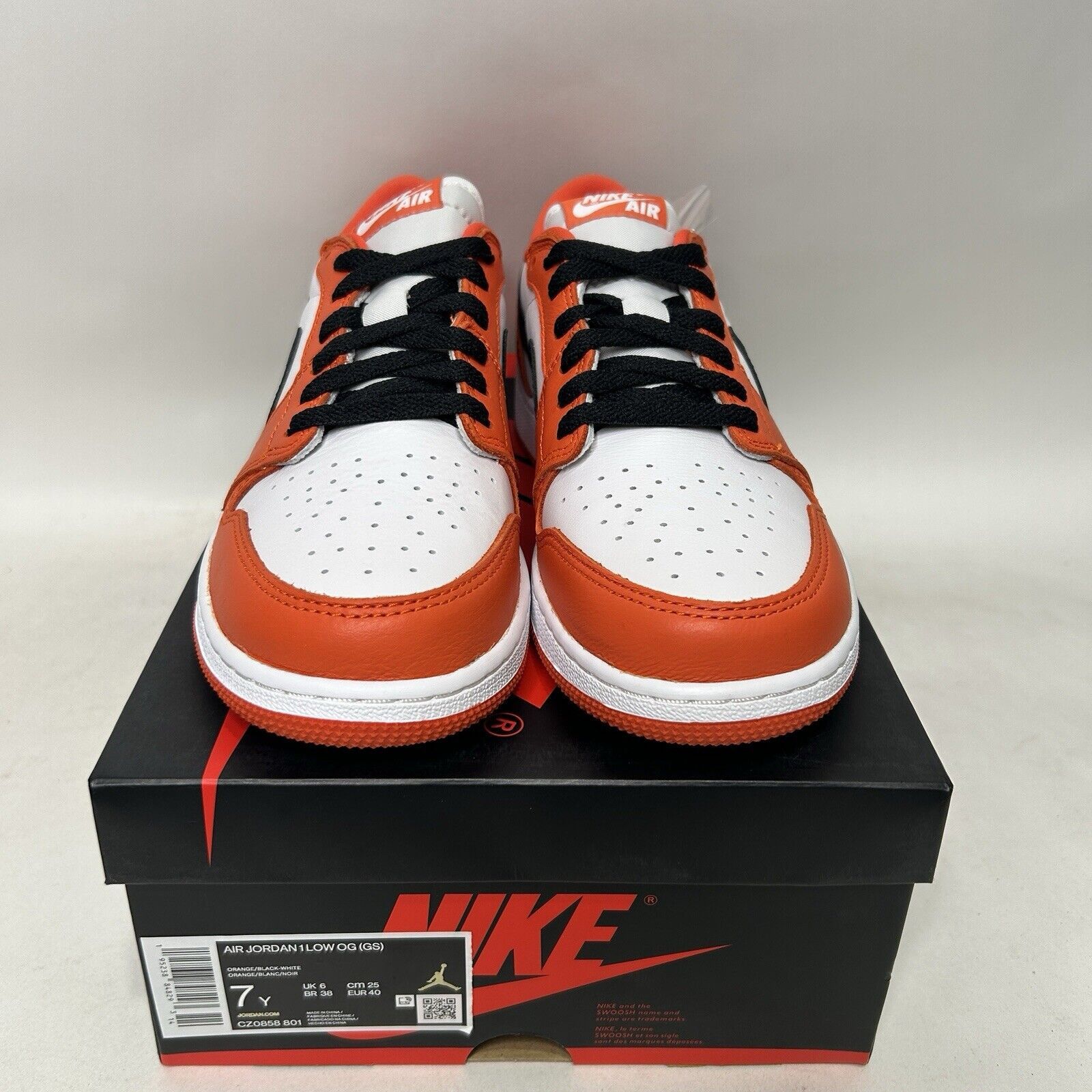 Jordan Brand Nike Air Jordan 1 Low OG GS “Starfish” 2024 Size US 8.5 / IT 38.5 - 2 Thumbnail
