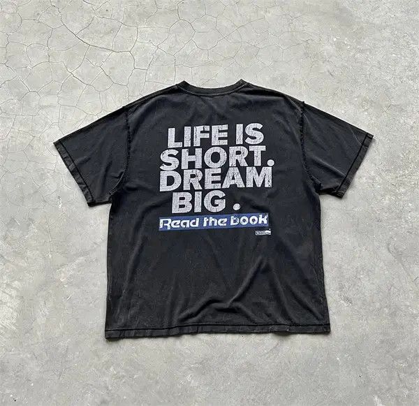 VIBE REEBORN Crack Print Vintage Shirt Combo's Black White Size US XL / EU 56 / 4 - 2 Thumbnail