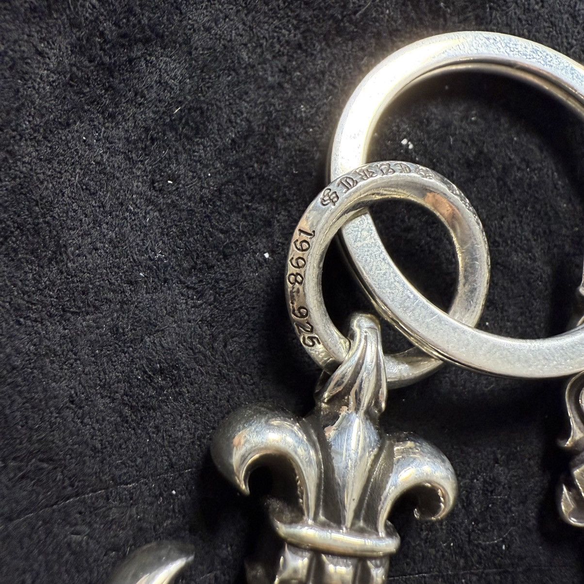 Chrome Hearts Chrome Hearts Fleur Dagger Key Chain Size ONE SIZE - 4 Thumbnail