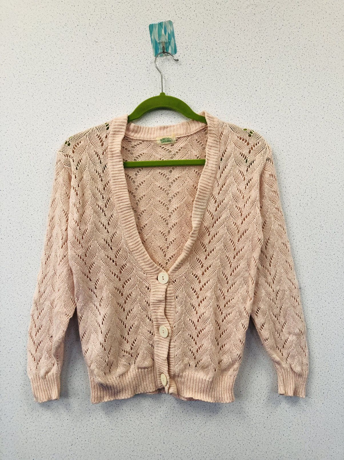 Vintage Bernard Nicole Vintage Cardigan Size S / US 4 / IT 40 - 1 Thumbnail