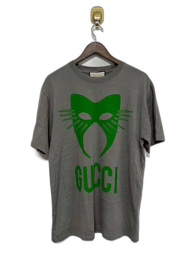 Gucci Gucci Mask Print Short Sleeve T-Shirt Size US M / EU 48-50 / 2 - 1 Thumbnail