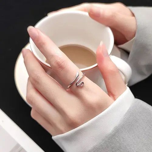Vintage Snake Ring (Adjustable size) Size ONE SIZE - 1 Thumbnail